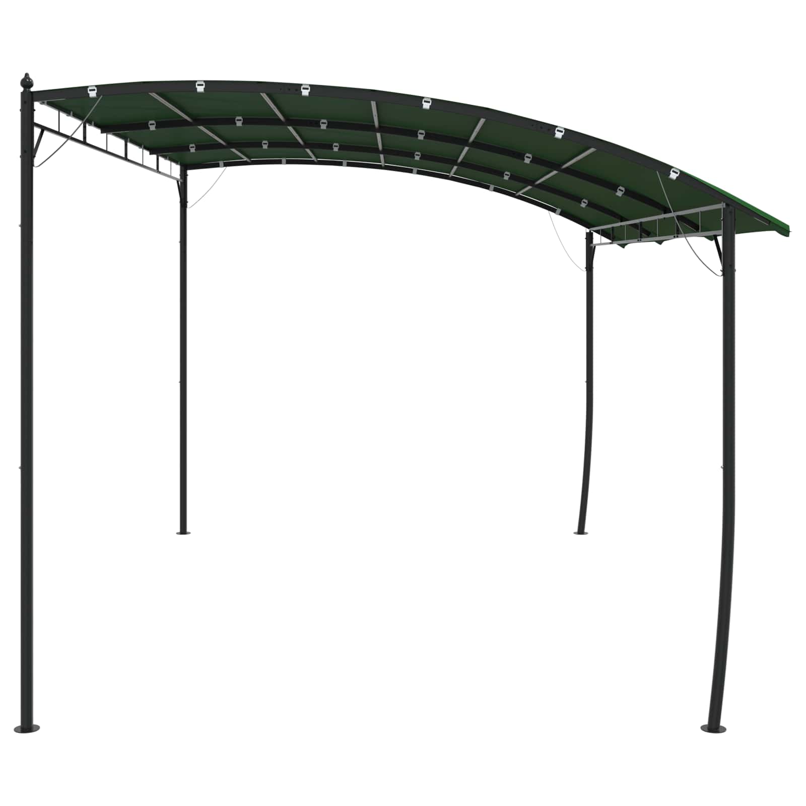 Pavillon 4 x 3 x 2,55 m Grün