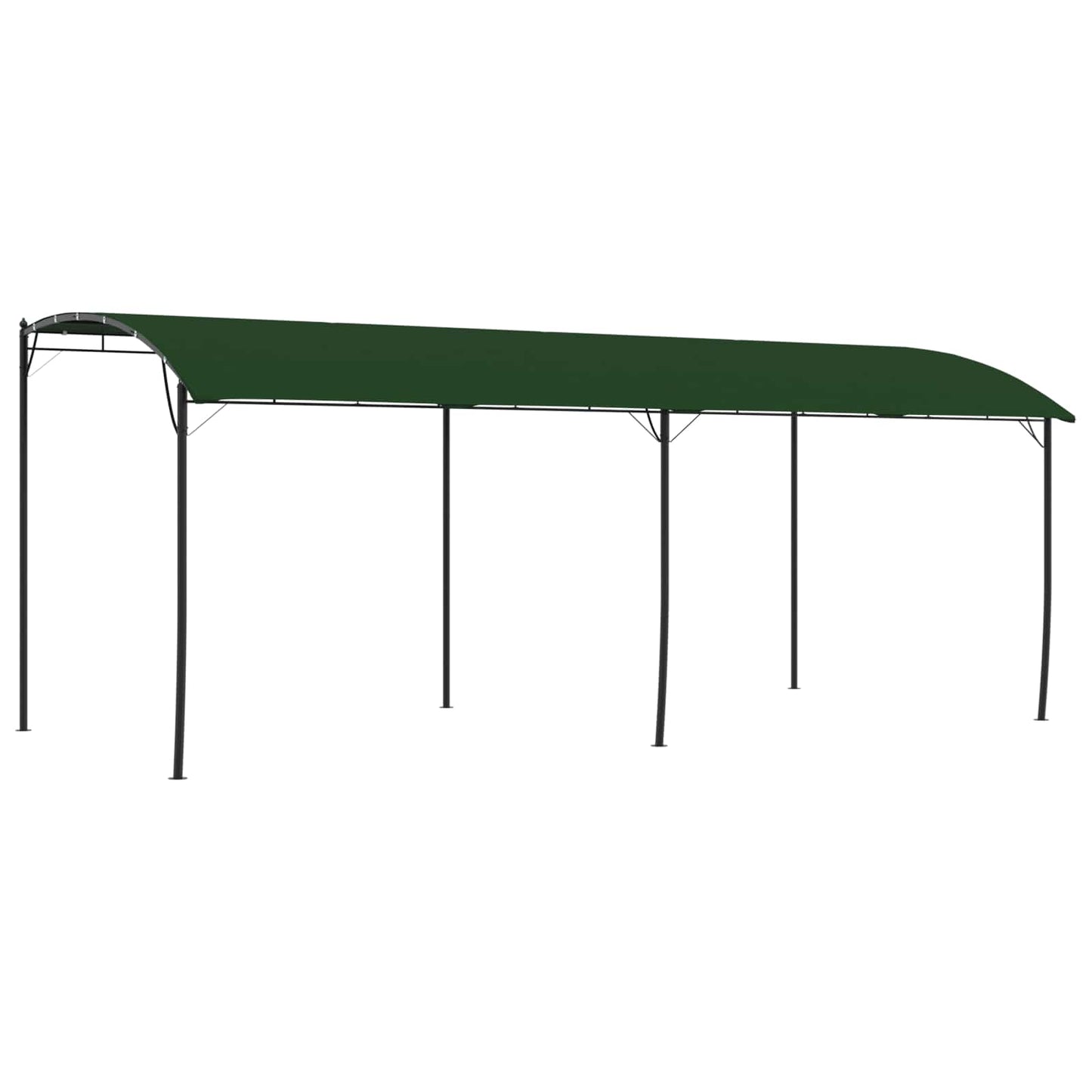 Pavillon 6 x 3 x 2,55 m Grün