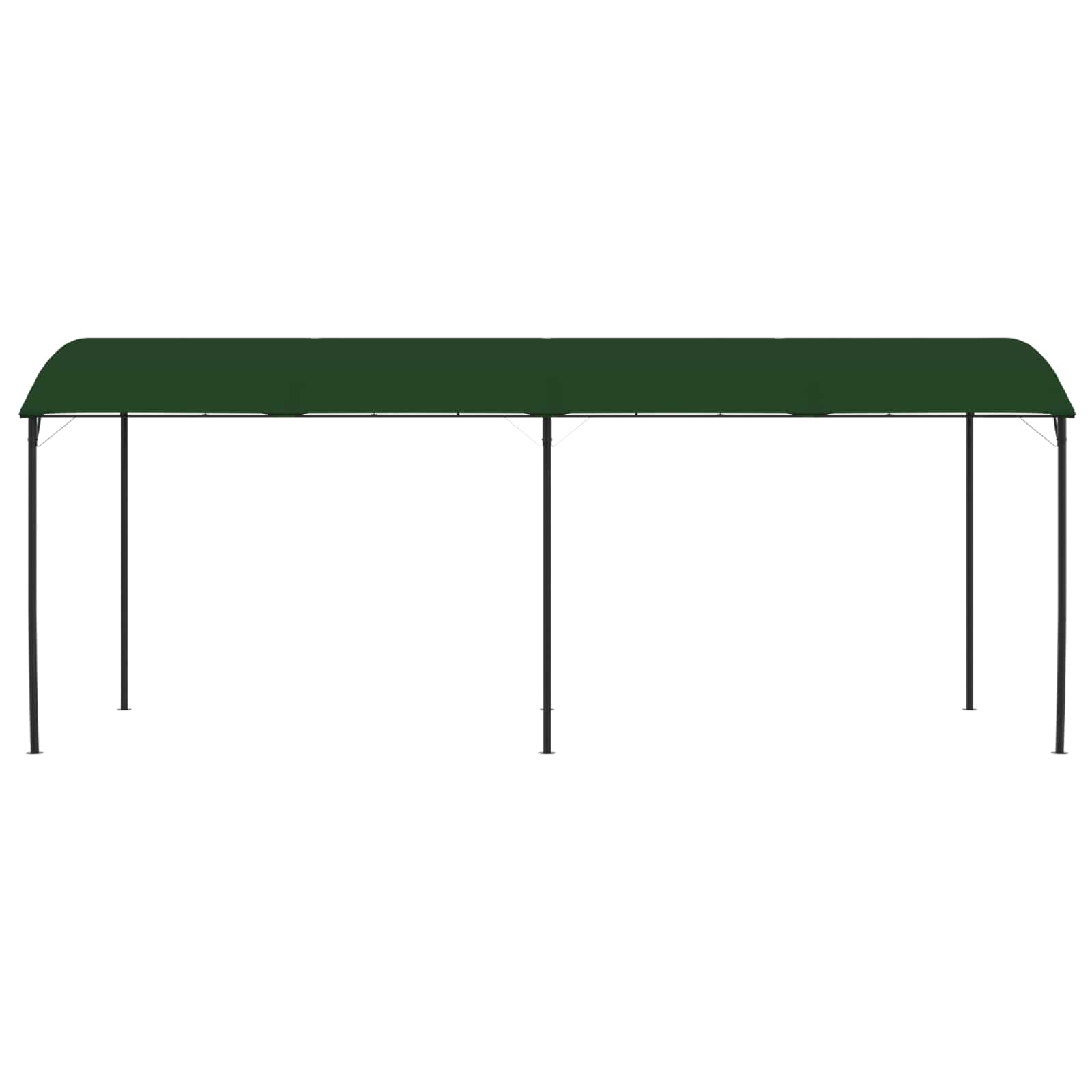 Pavillon 6 x 3 x 2,55 m Grün