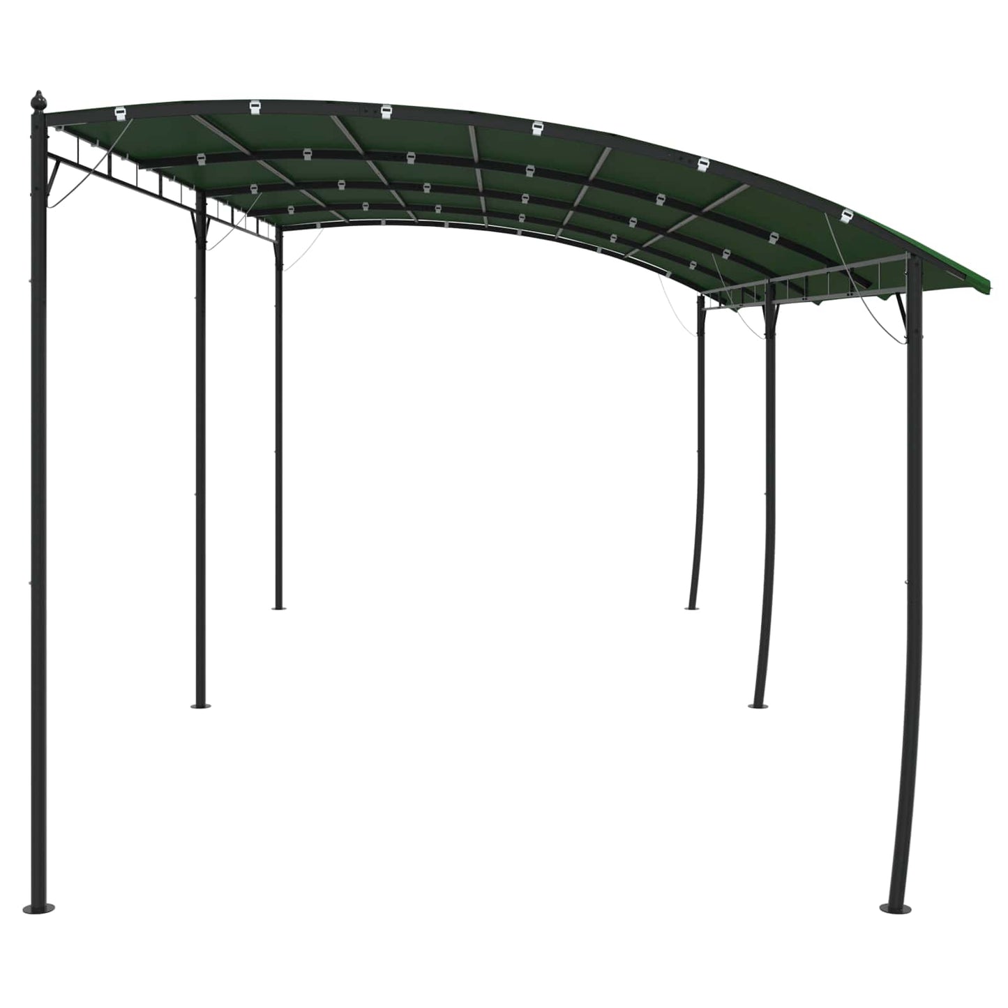 Pavillon 6 x 3 x 2,55 m Grün