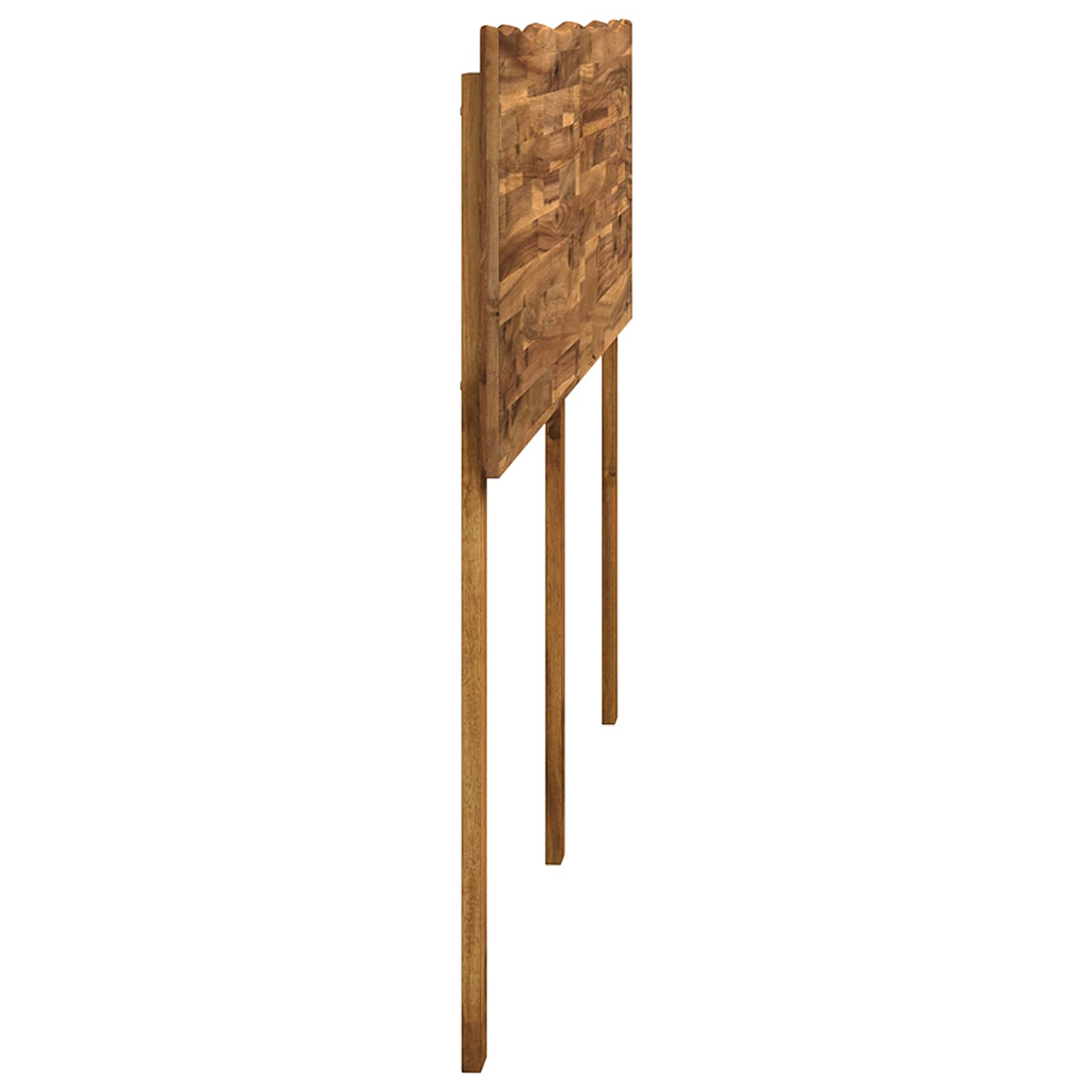 Kopfteil mit Live Edge ROSTOCK Natur 200 cm Massivholz Akazie