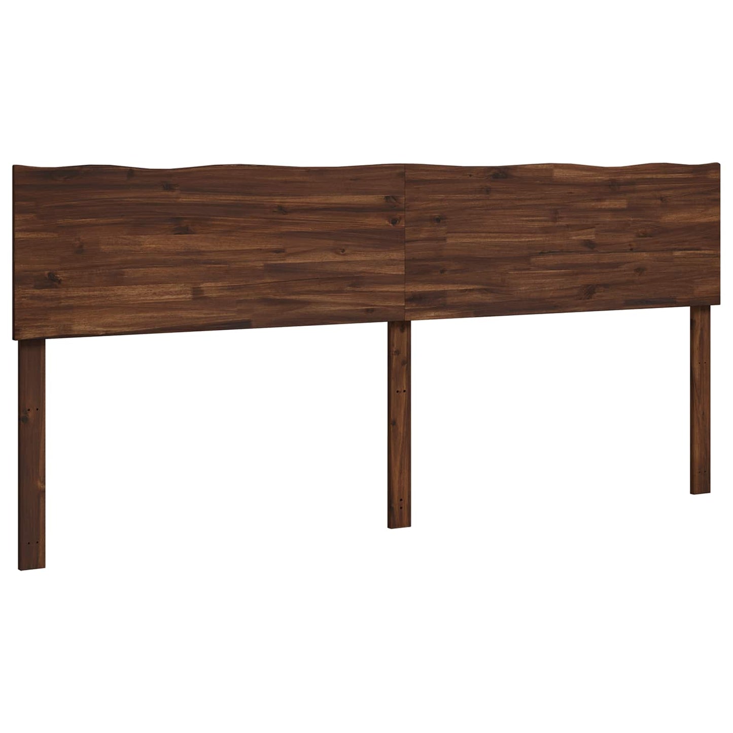 Kopfteil mit Live Edge ROSTOCK Dunkelbraun 180 cm