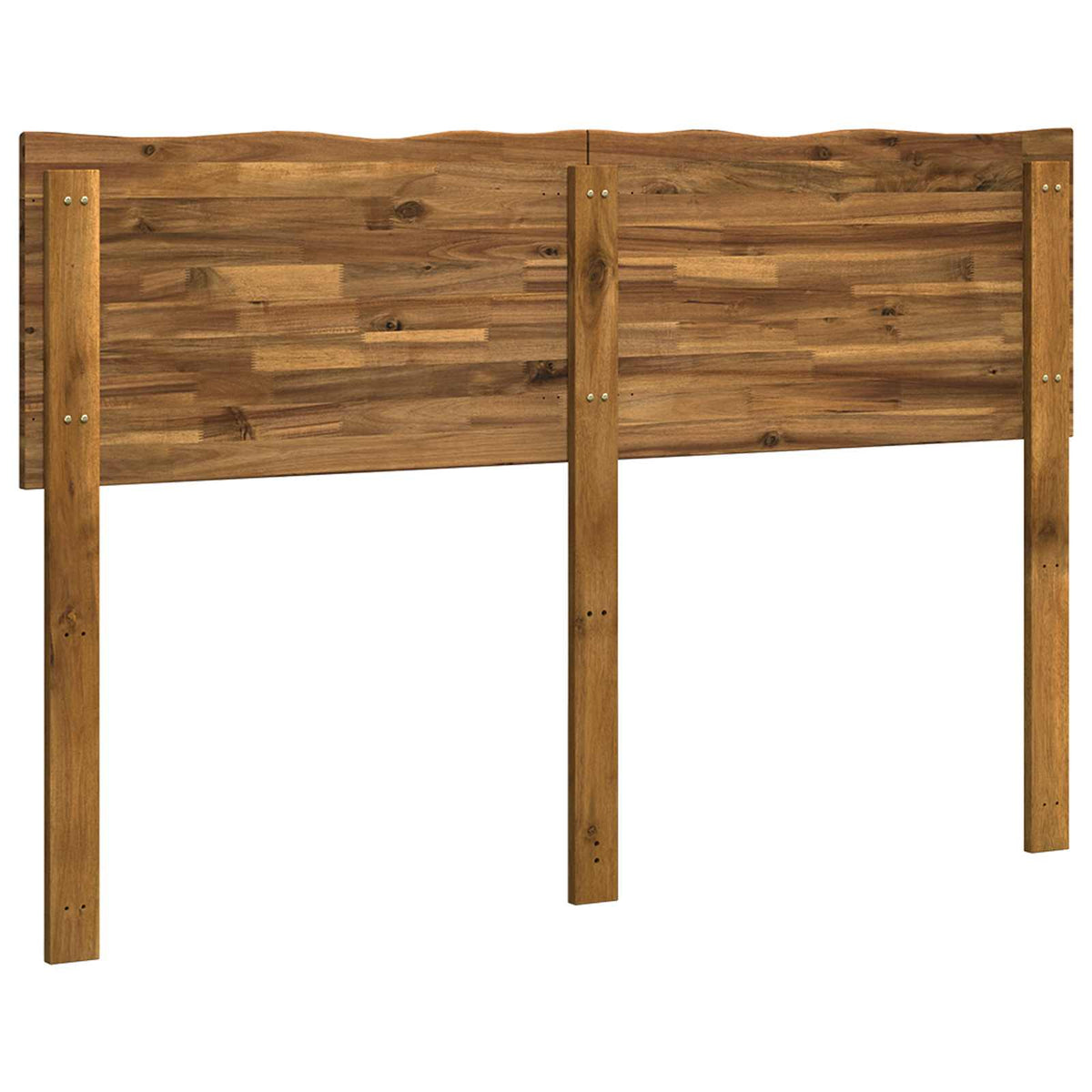 Kopfteil mit Live Edge ROSTOCK Natur 135 cm Massivholz Akazie