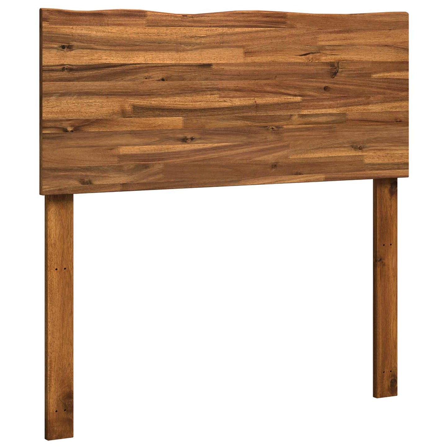 Kopfteil mit Live Edge ROSTOCK Natur 90 cm Massivholz Akazie