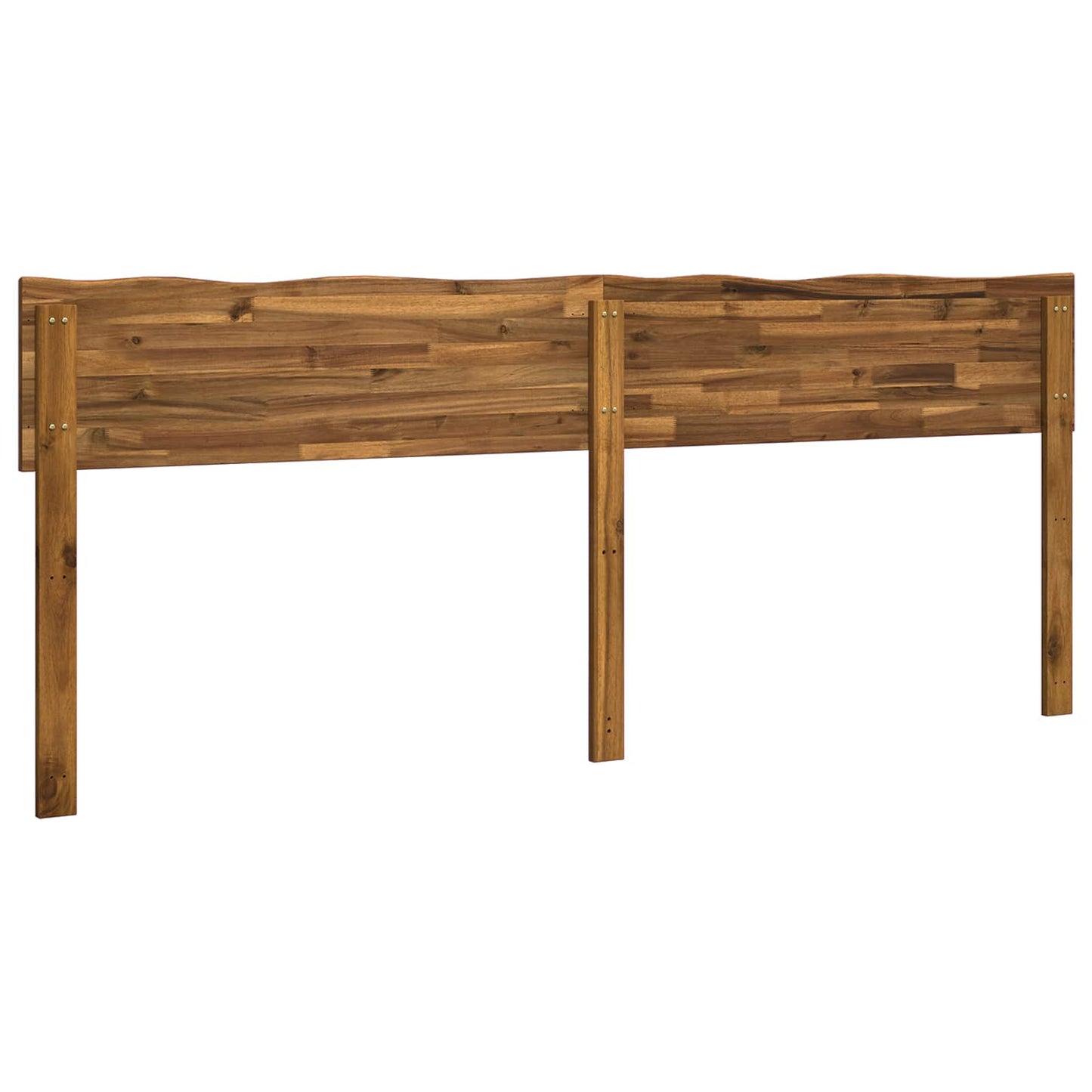 Kopfteil mit Live Edge ROSTOCK Natur 200 cm Massivholz Akazie