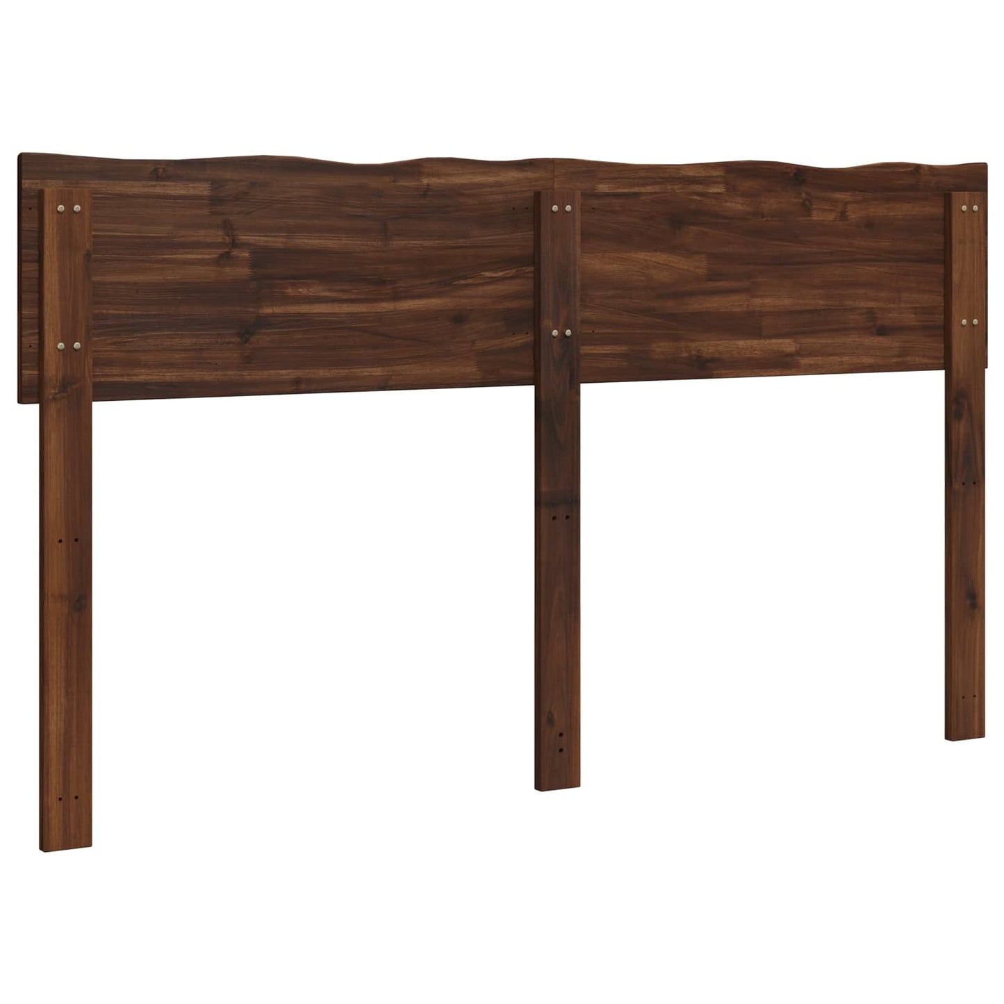 Kopfteil mit Live Edge ROSTOCK Dunkelbraun 140 cm