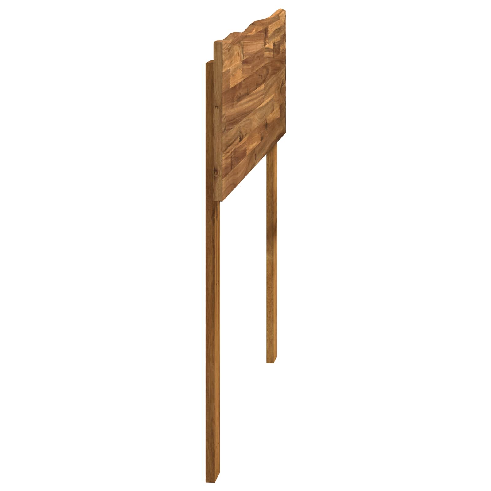 Kopfteil mit Live Edge ROSTOCK Natur 90 cm Massivholz Akazie