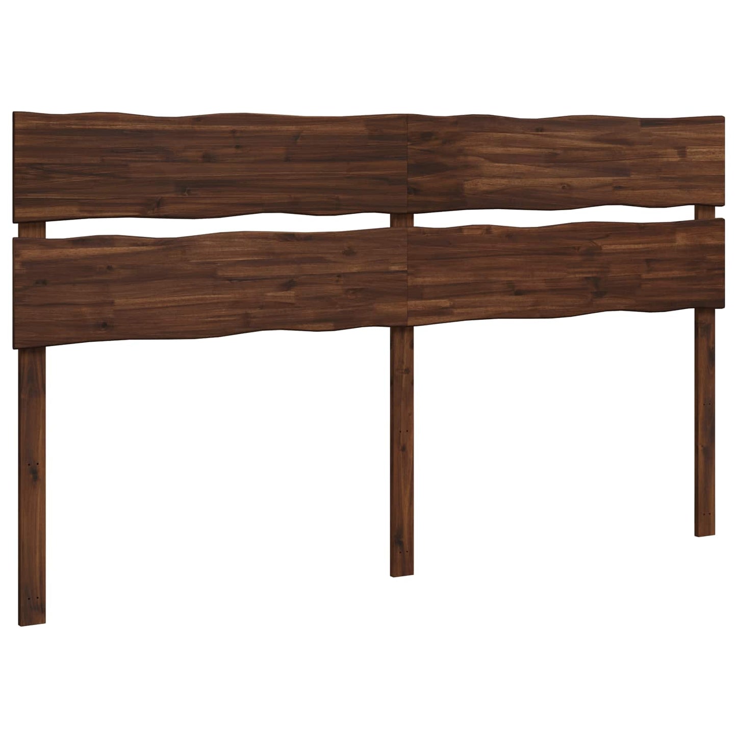 Kopfteil mit Live Edge ROSTOCK Dunkelbraun 180 cm