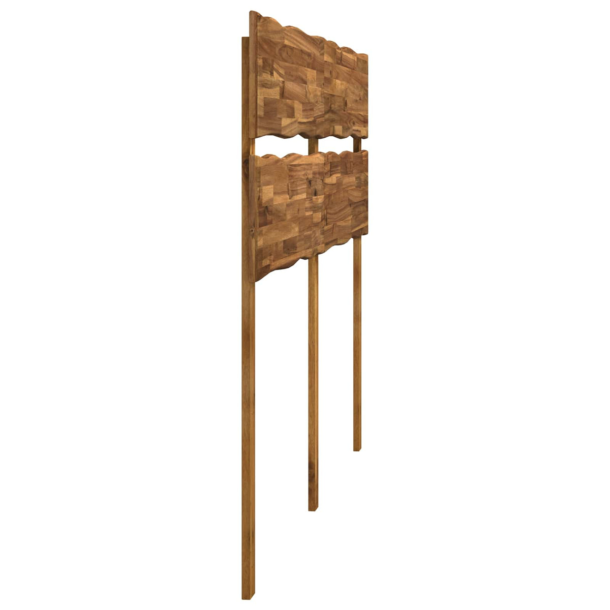 Kopfteil mit Live Edge ROSTOCK Natur 140 cm Massivholz Akazie
