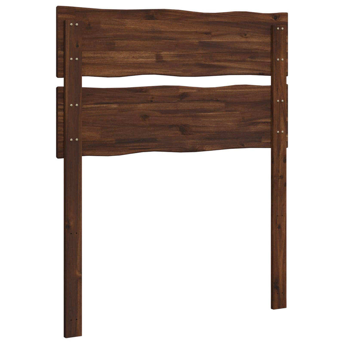 Kopfteil mit Live Edge ROSTOCK Dunkelbraun 90 cm