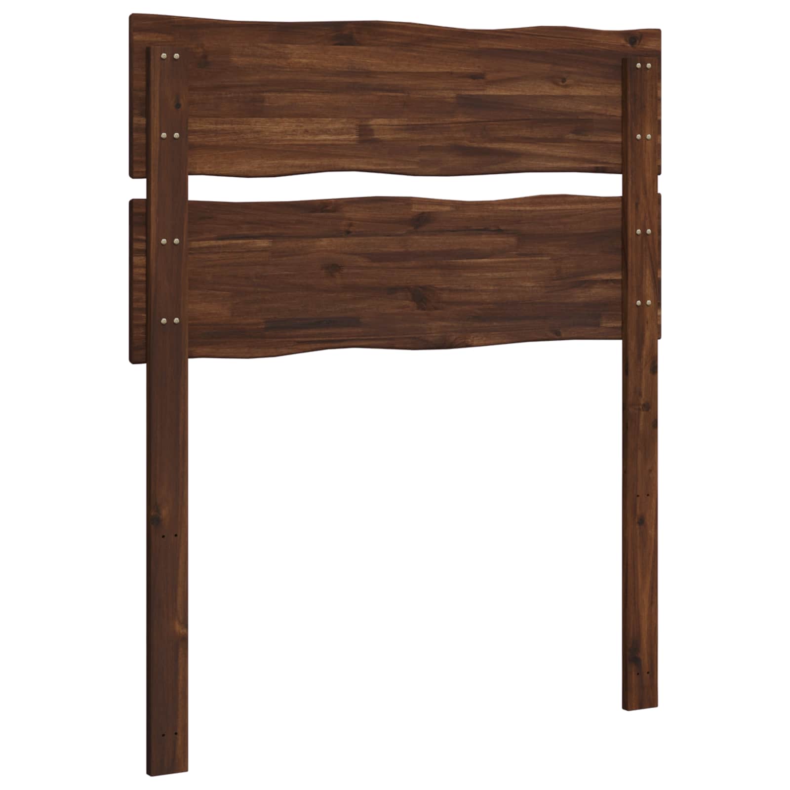Kopfteil mit Live Edge ROSTOCK Dunkelbraun 90 cm