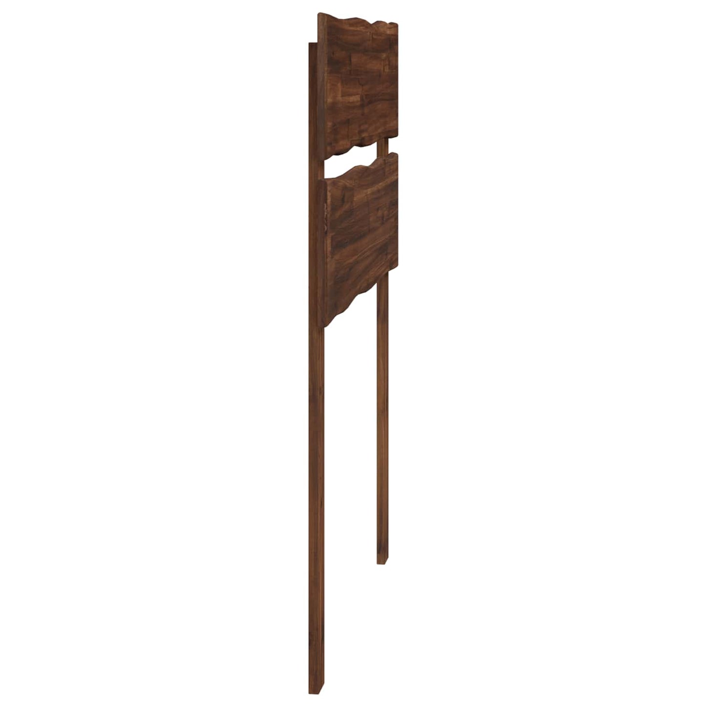 Kopfteil mit Live Edge ROSTOCK Dunkelbraun 90 cm