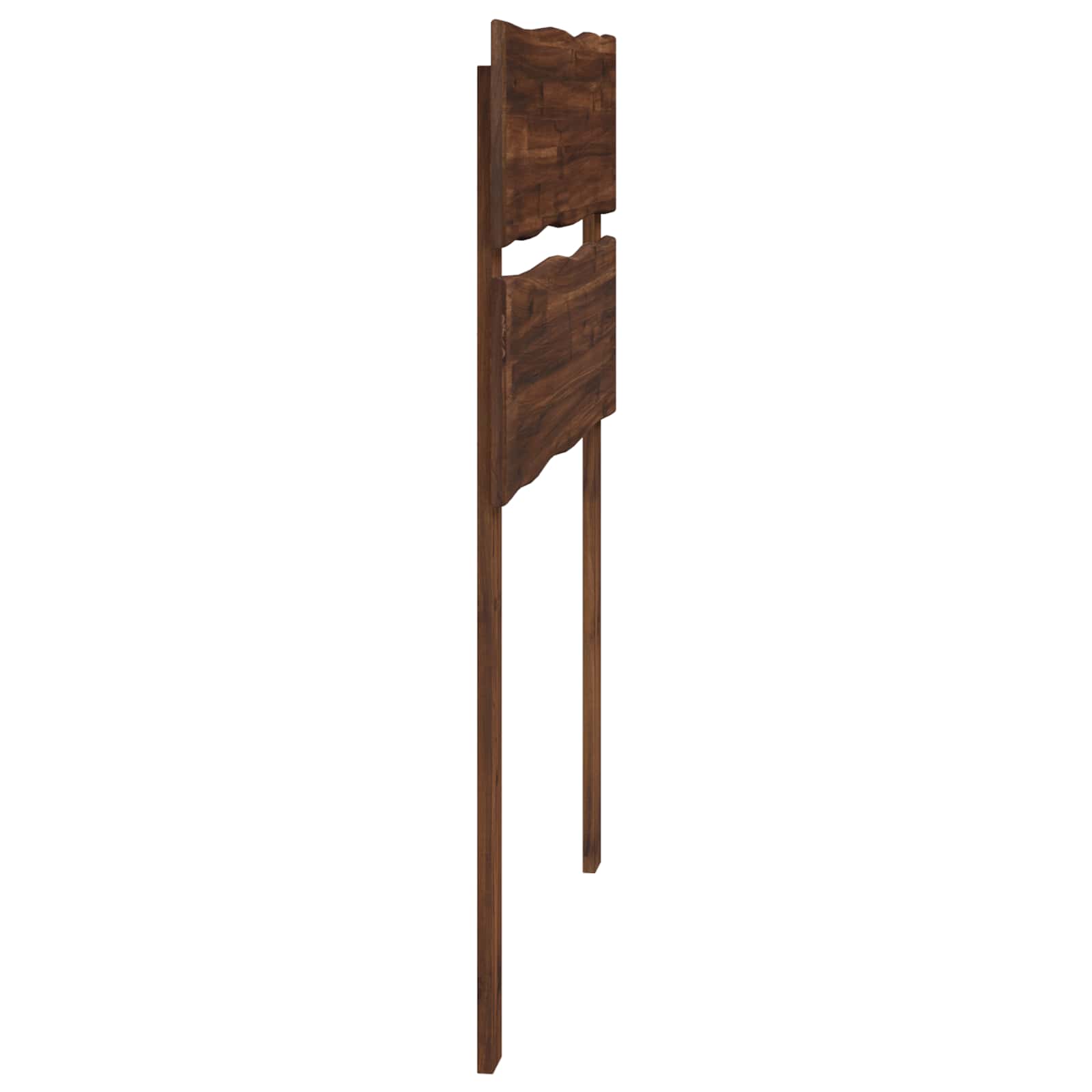 Kopfteil mit Live Edge ROSTOCK Dunkelbraun 90 cm
