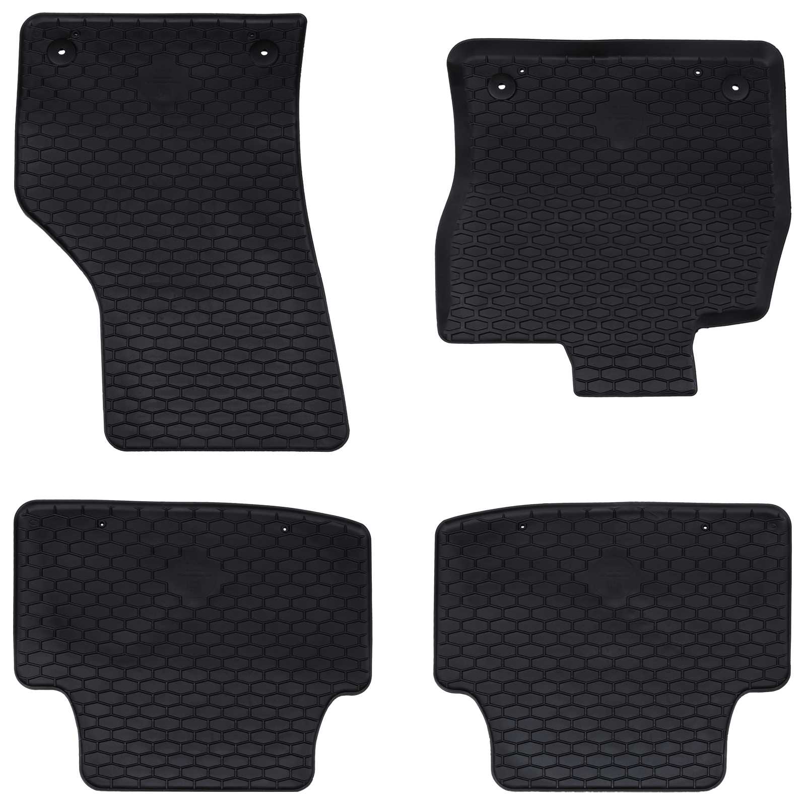 Autofußmatte 4 Stk. Geeignet für Škoda OCTAVIA III 2013-2019