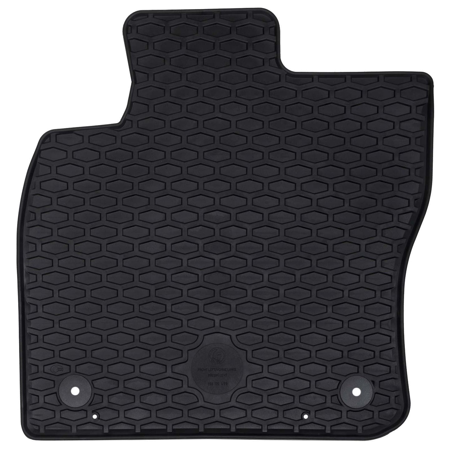 Autofußmatte 2 Stk. Geeignet für VW CADDY 2020- Gummi