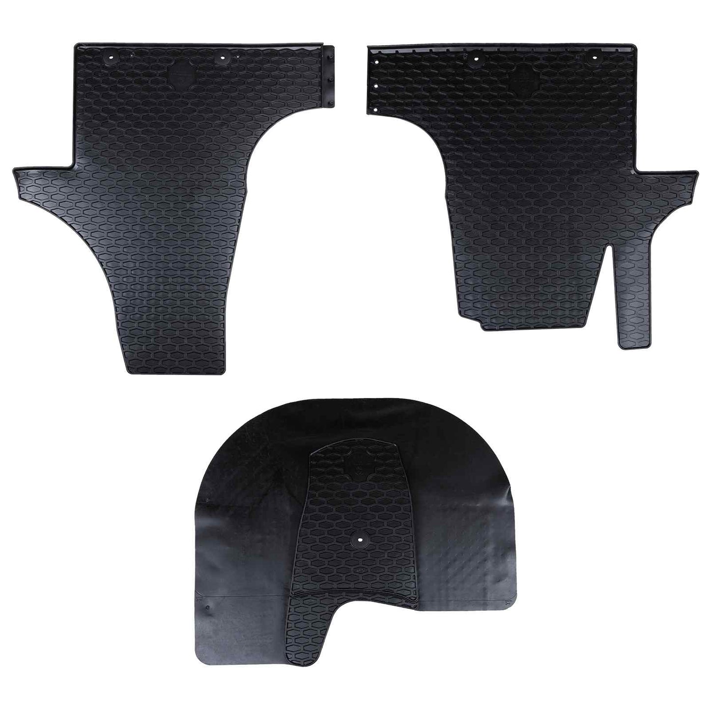 Autofußmatte 3 Stk. Geeignet für VW T5 2010-2015 Gummi