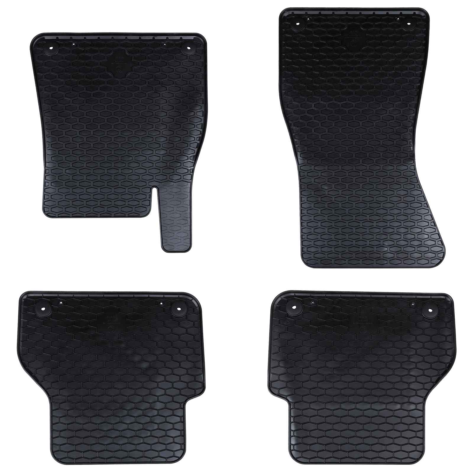 Autofußmatte 4 Stk. Geeignet für Audi A6 / A7 2018-2025 4D Aft.