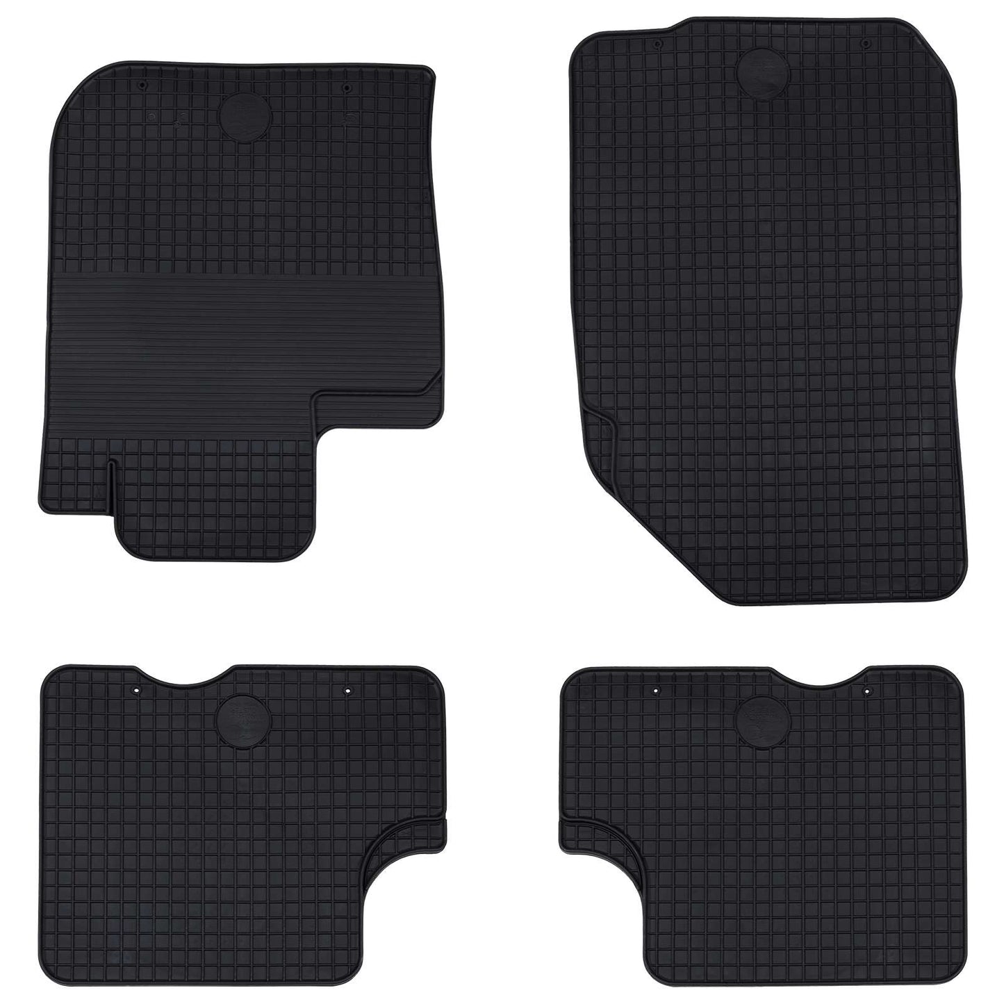 Autofußmatte 4 Stk. Geeignet für DACIA DUSTER 2010-2017 Gummi