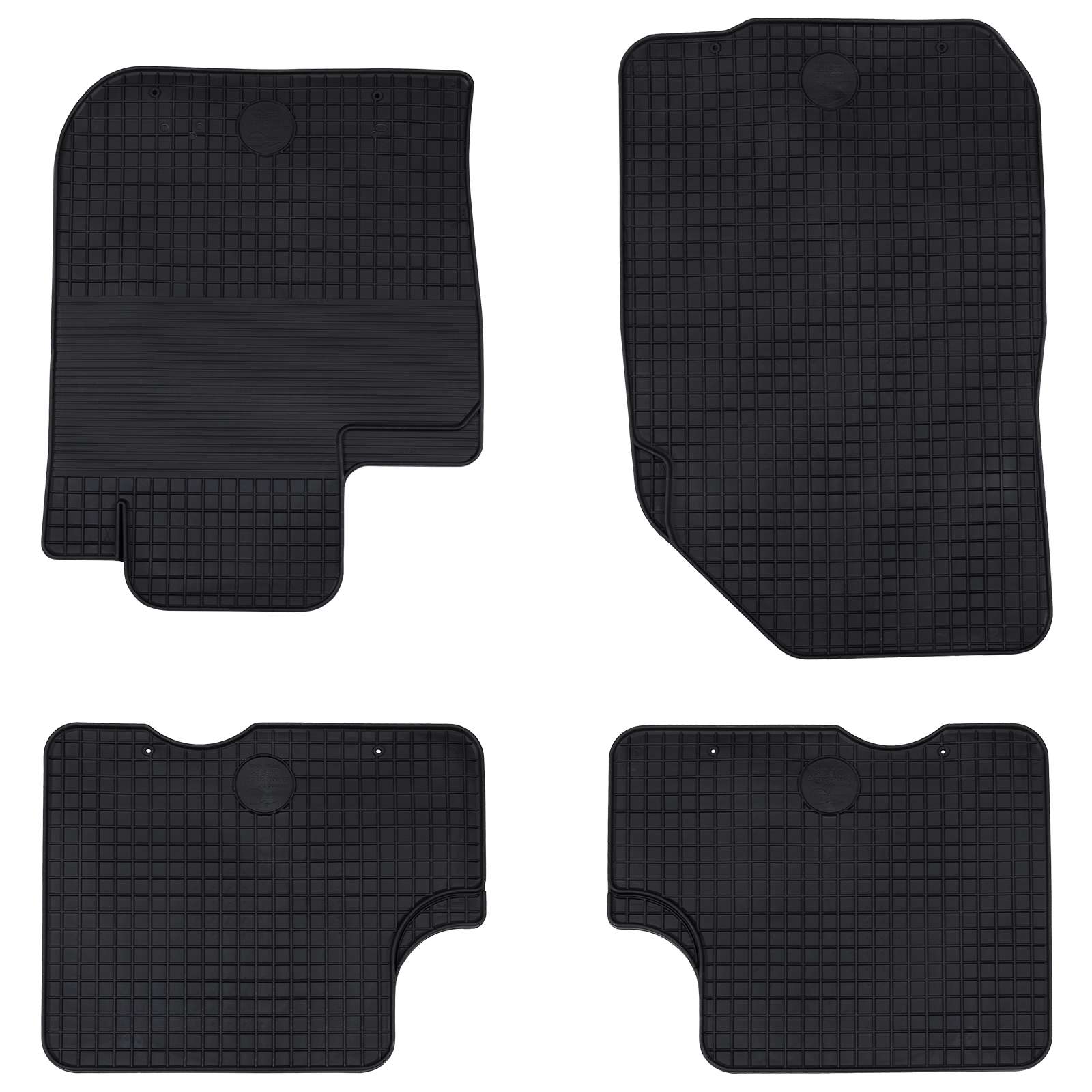 Autofußmatte 4 Stk. Geeignet für DACIA DUSTER 2010-2017 Gummi