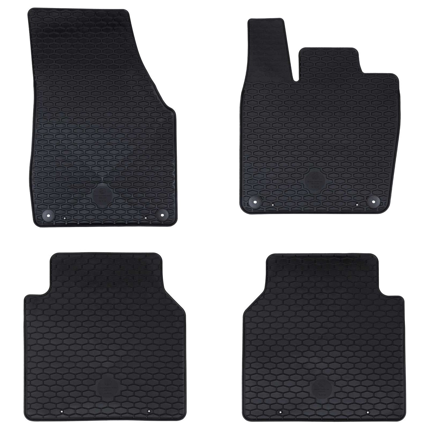 Autofußmatte 4 Stk. Geeignet für VW ID.7 2023- Gummi