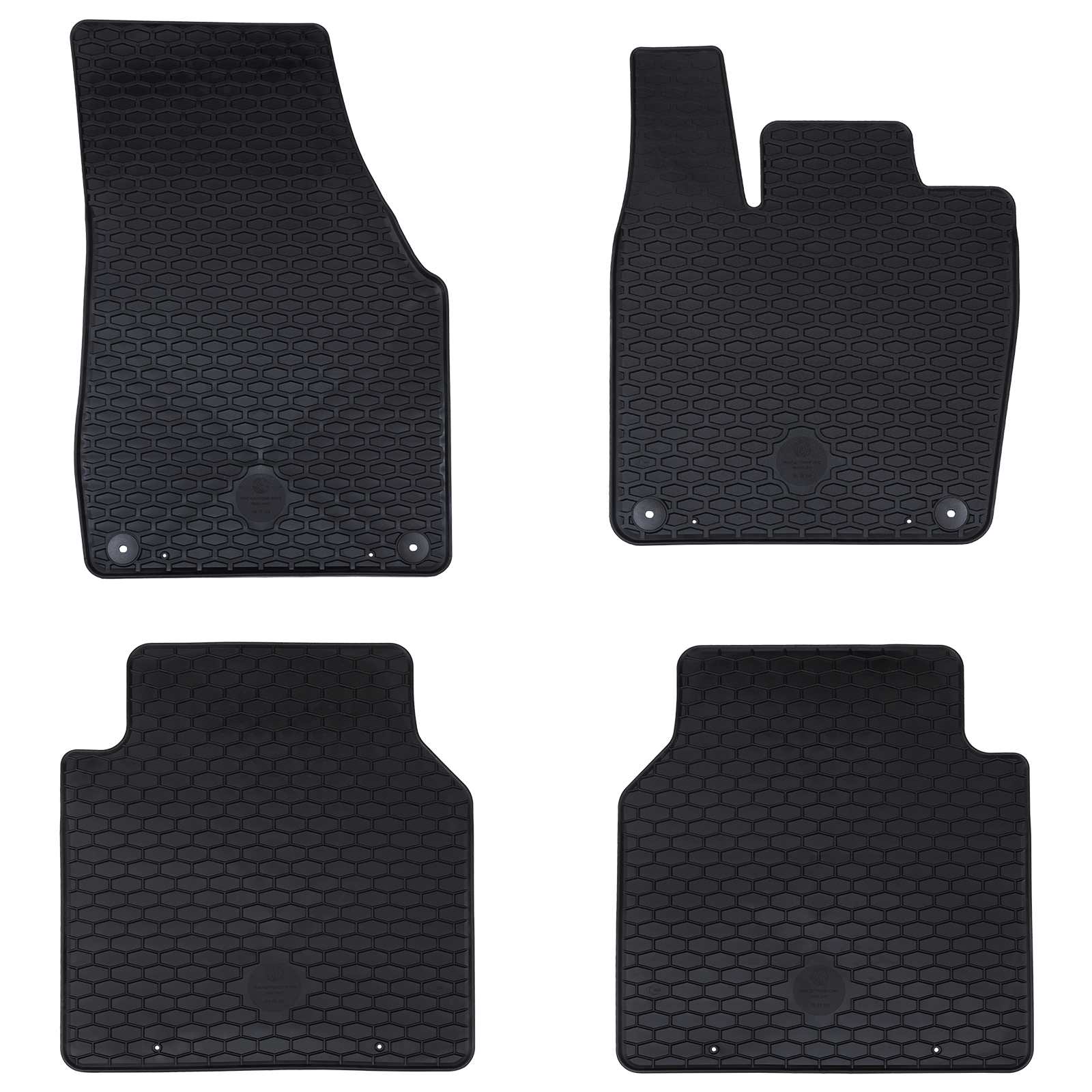 Autofußmatte 4 Stk. Geeignet für VW ID.7 2023- Gummi