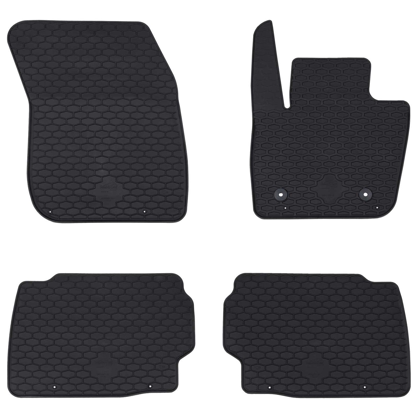 Autofußmatte 4 Stk. Geeignet für Ford MONDEO 2014- Gummi
