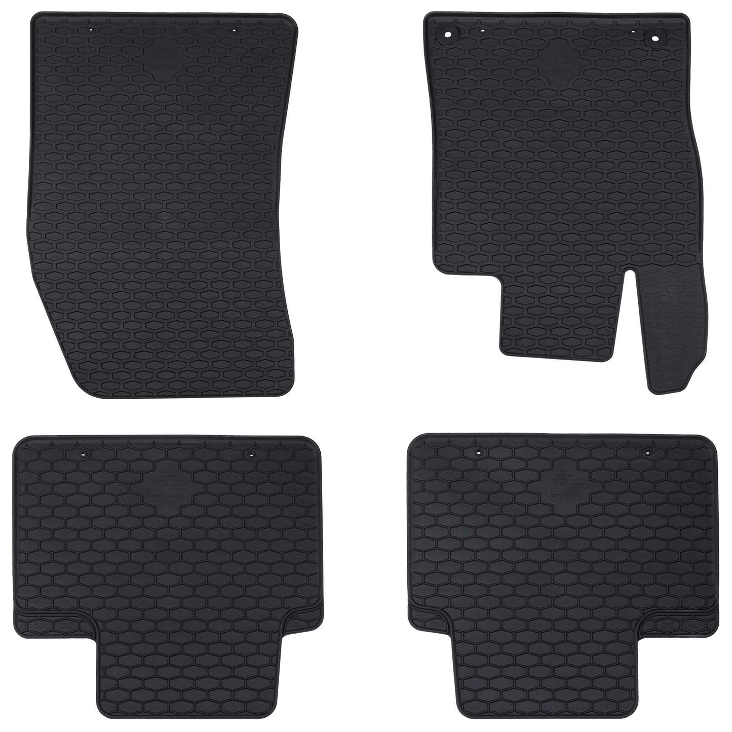 Autofußmatte 4 stk. Geeignet für 308 SW 2021- Gummi