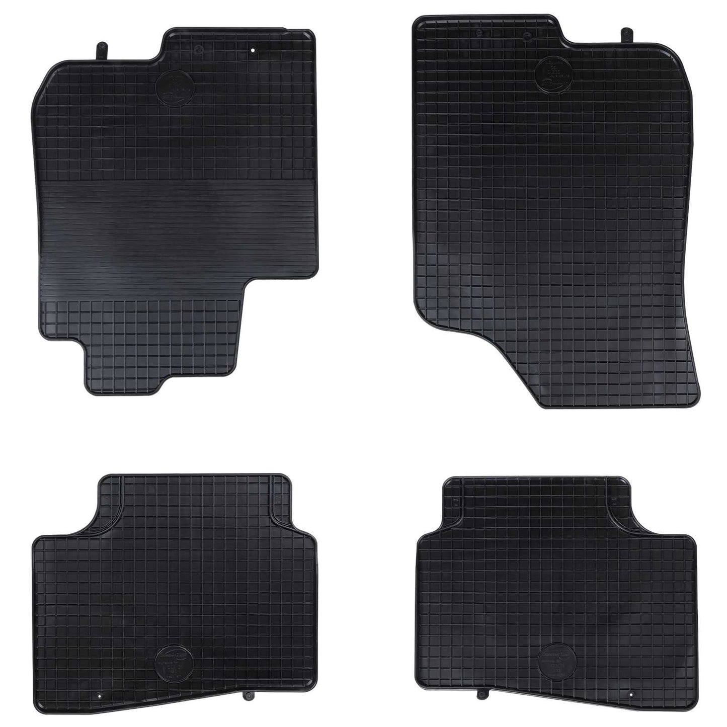 Autofußmatte 4 Stk. Geeignet für i30 LIMOUSINE 2007-2011 Gummi