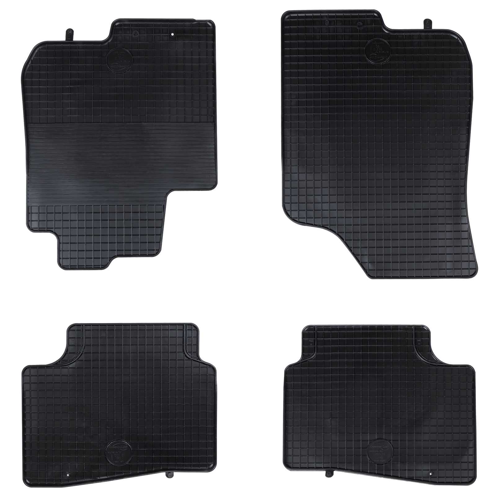 Autofußmatte 4 Stk. Geeignet für i30 LIMOUSINE 2007-2011 Gummi