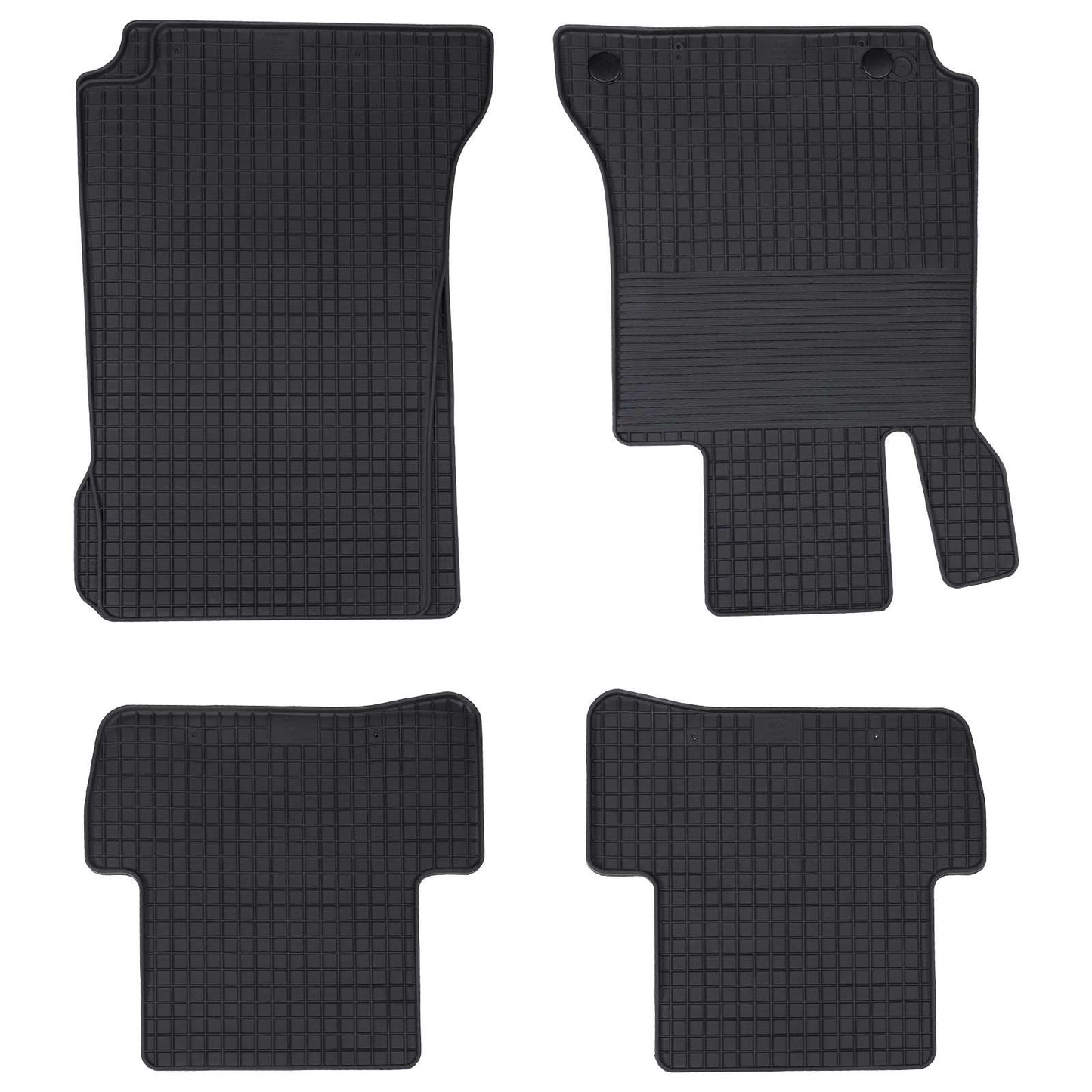 Autofußmatte 4 Stk. Geeignet für C-Klasse W205 2014- 4D Aft
