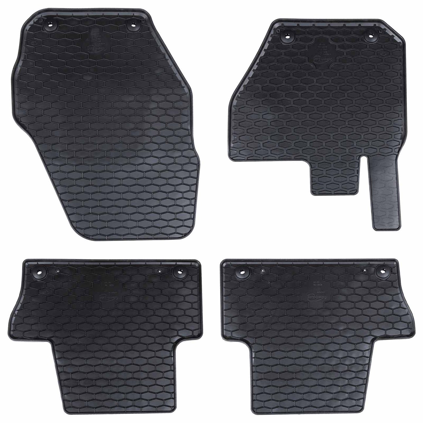 Autofußmatte 4 stk. Geeignet für VOLVO XC60 2009-2017 Gummi