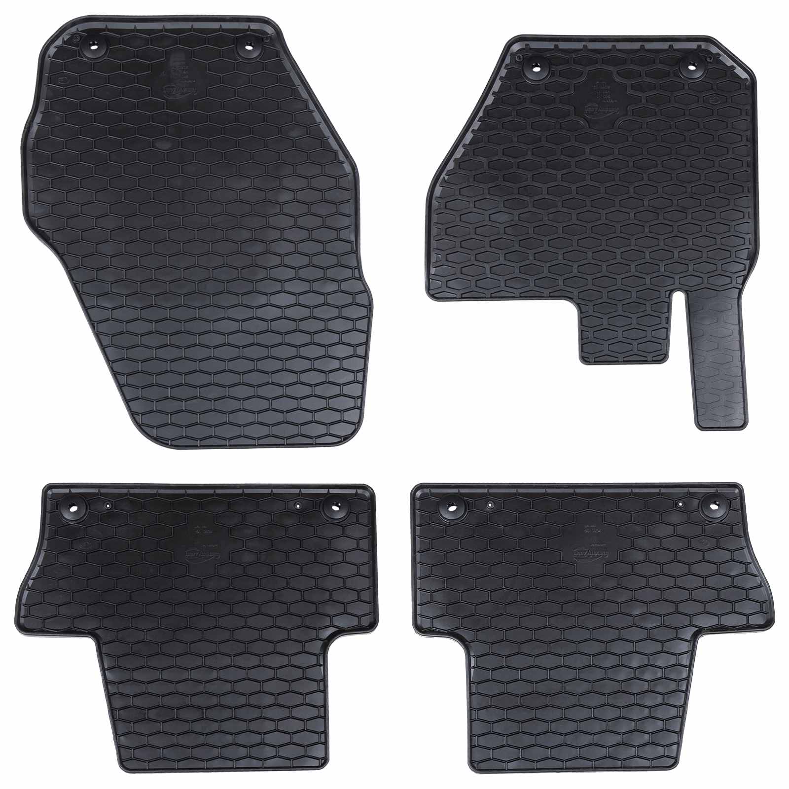 Autofußmatte 4 stk. Geeignet für VOLVO XC60 2009-2017 Gummi