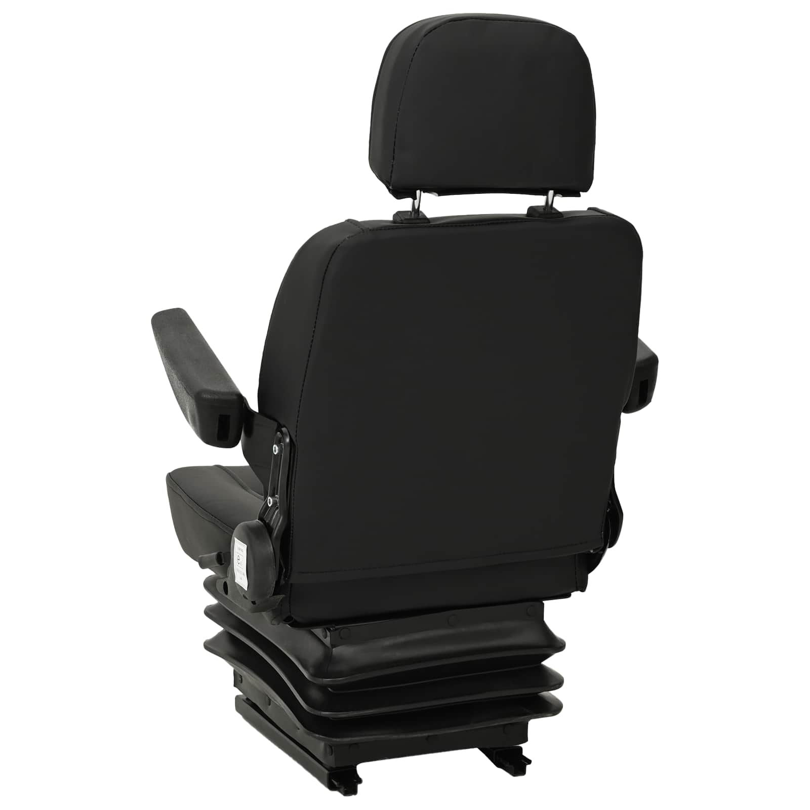Schwarz 56 x 57 x 87 cm Stahl und PVC