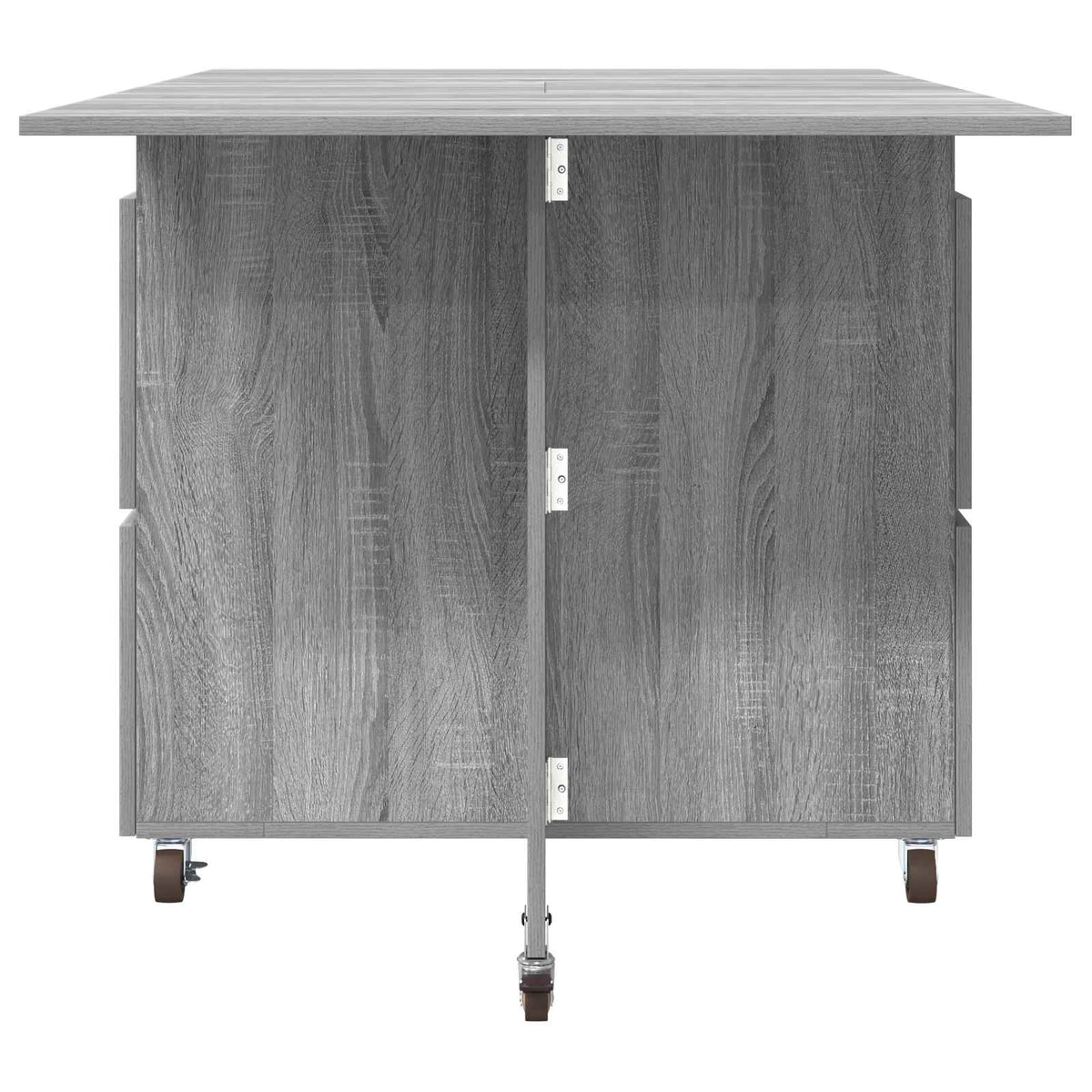 Esstisch 140 x 80 x 77 cm Holzwerkstoff Grau Sonoma