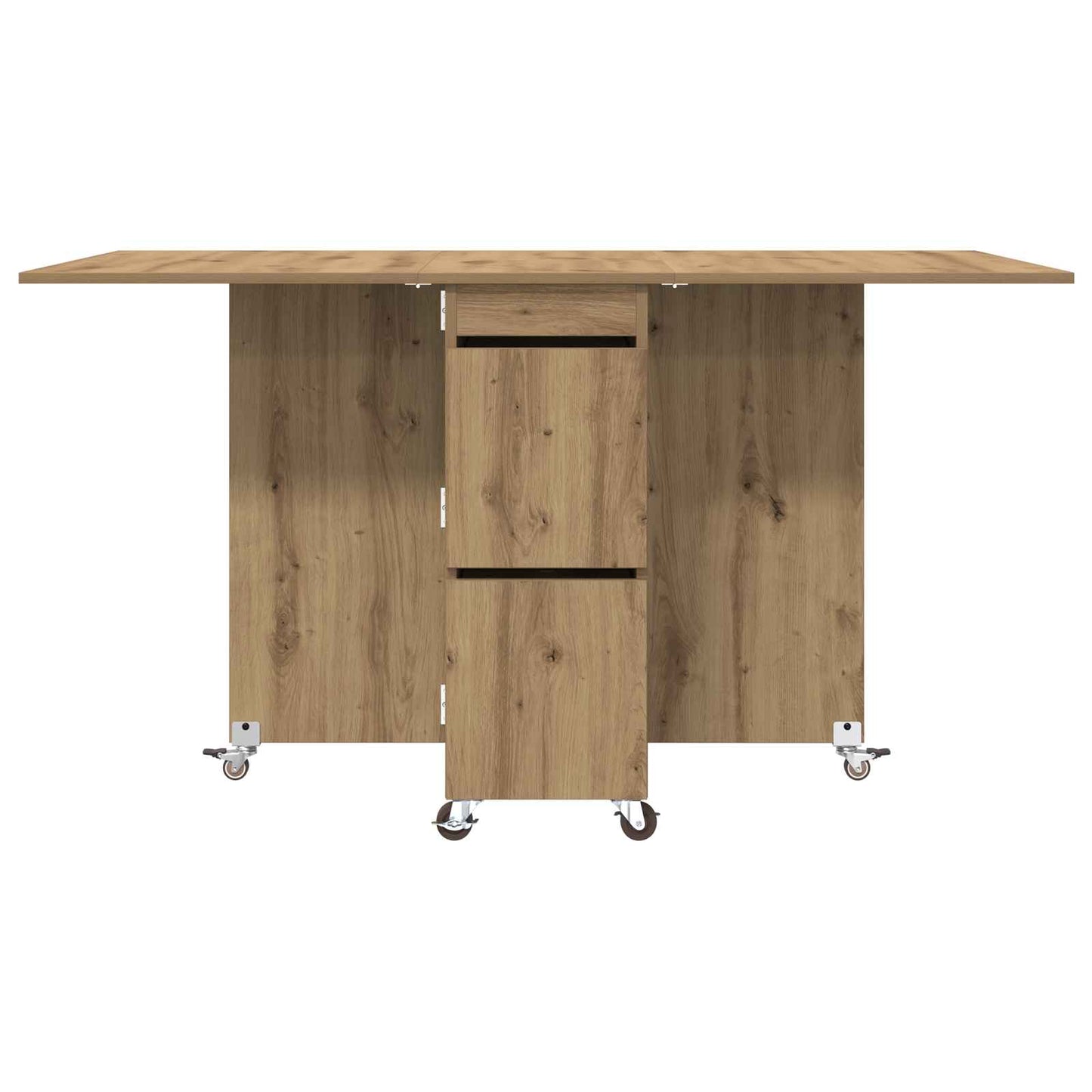 Esstisch 140 x 80 x 77 cm Holzwerkstoff Artisan-Eiche
