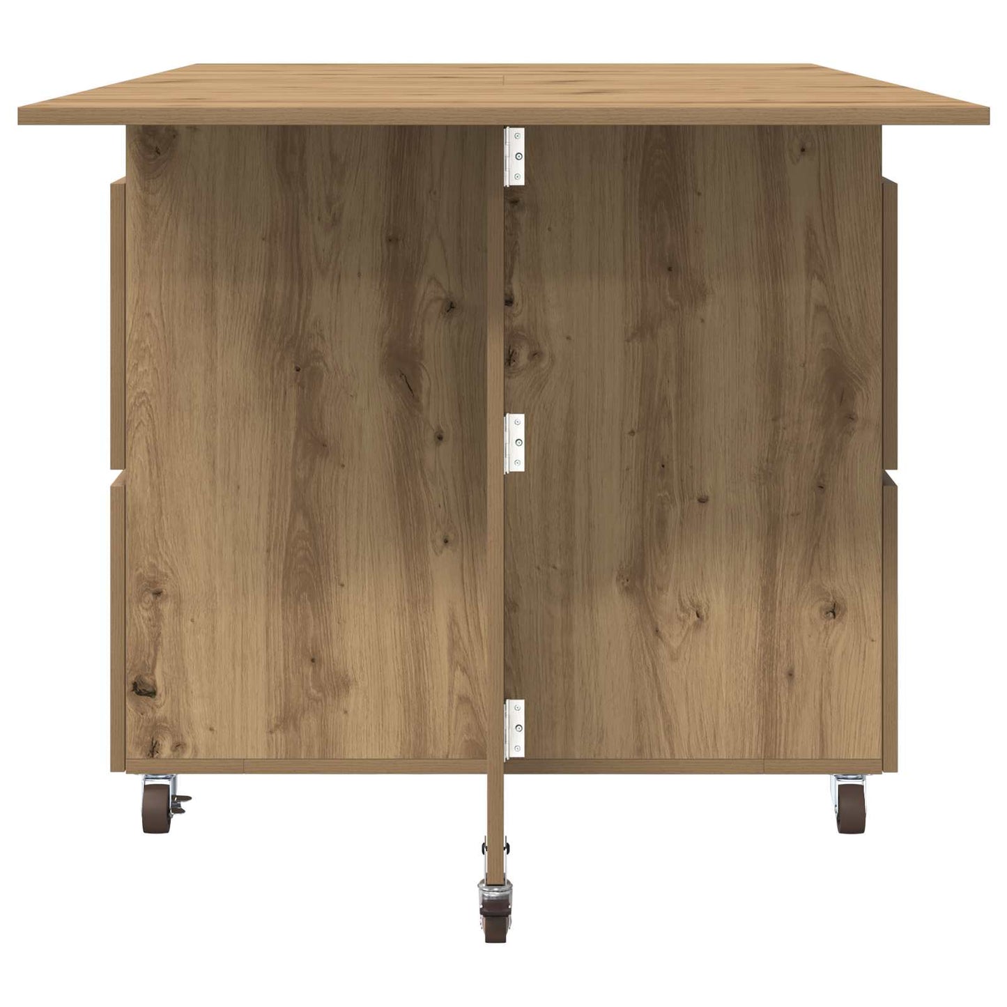 Esstisch 140 x 80 x 77 cm Holzwerkstoff Artisan-Eiche
