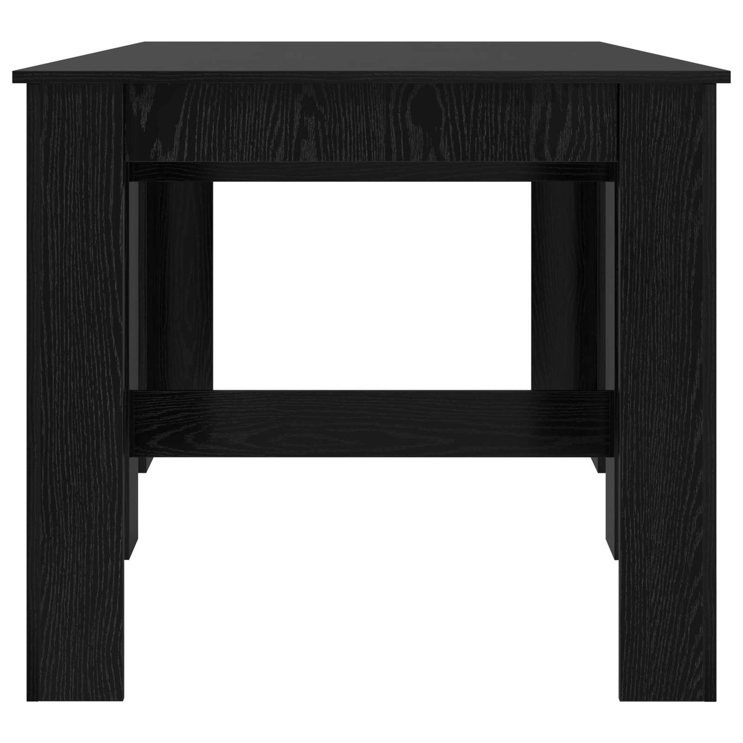Esstisch 180 x 85 x 75 cm Holzwerkstoff Schwarze Eiche