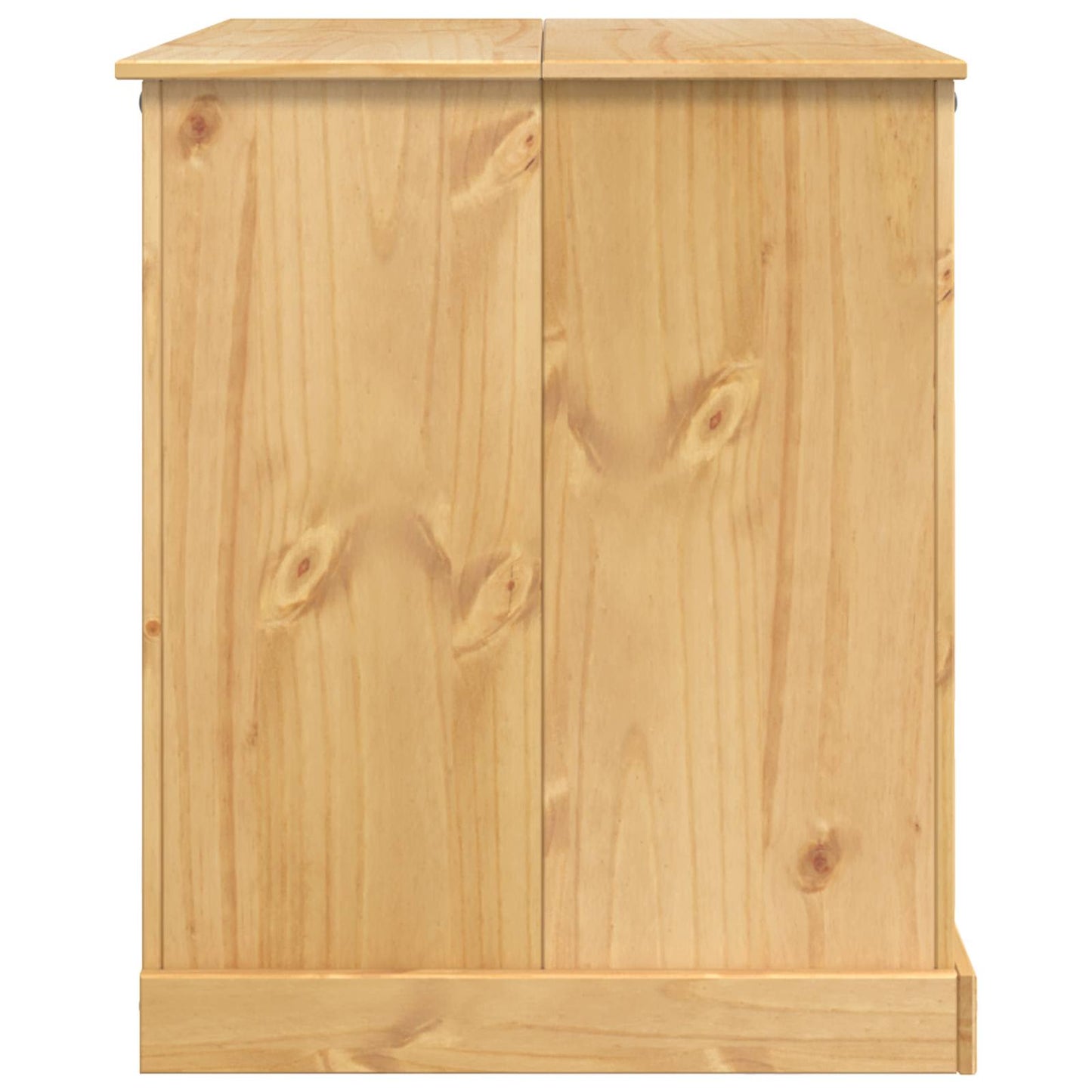 Kücheninsel Set 2 stk. Honigwachs 112 x 77 x 91,5 cm