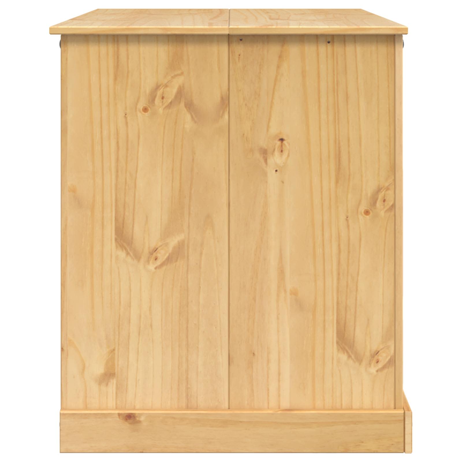Kücheninsel Set 2 stk. Honigwachs 112 x 77 x 91,5 cm
