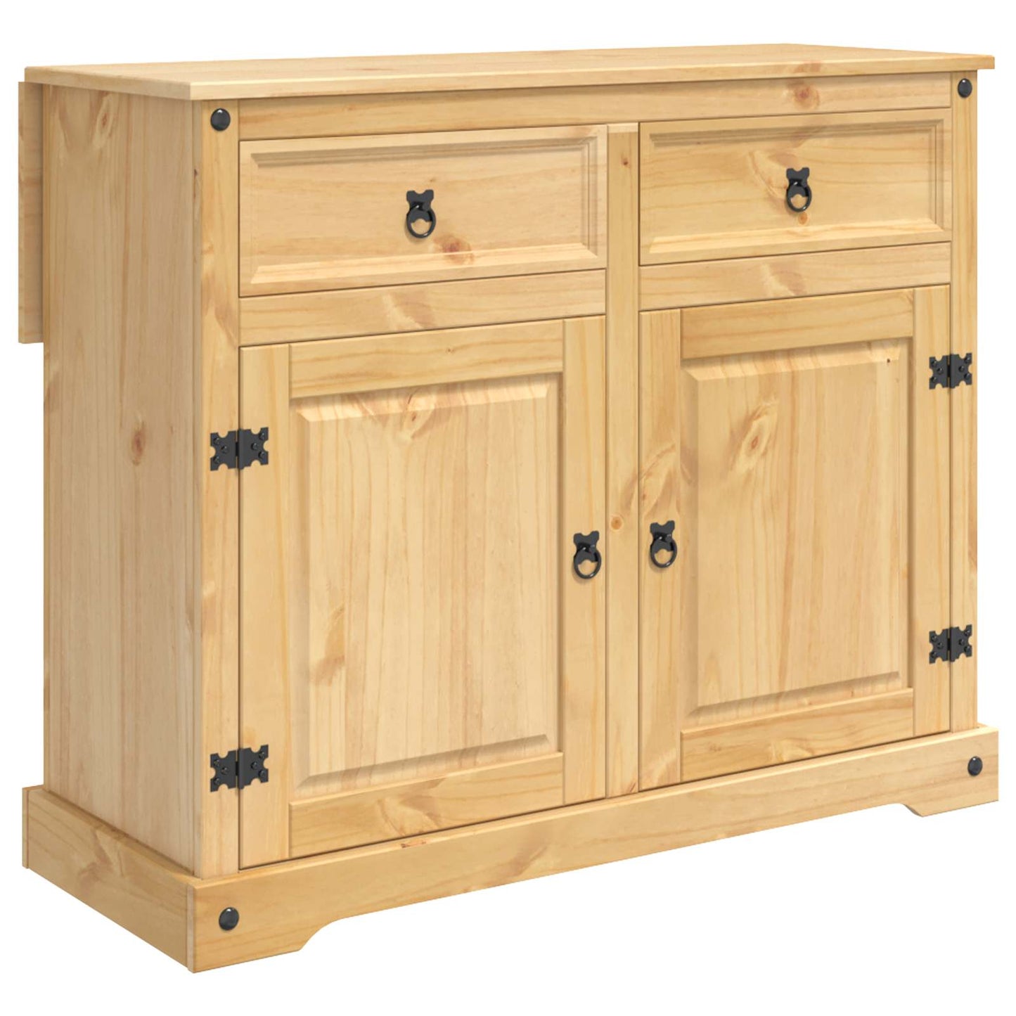 Kücheninsel Set 2 stk. Honigwachs 112 x 70 x 91,5 cm