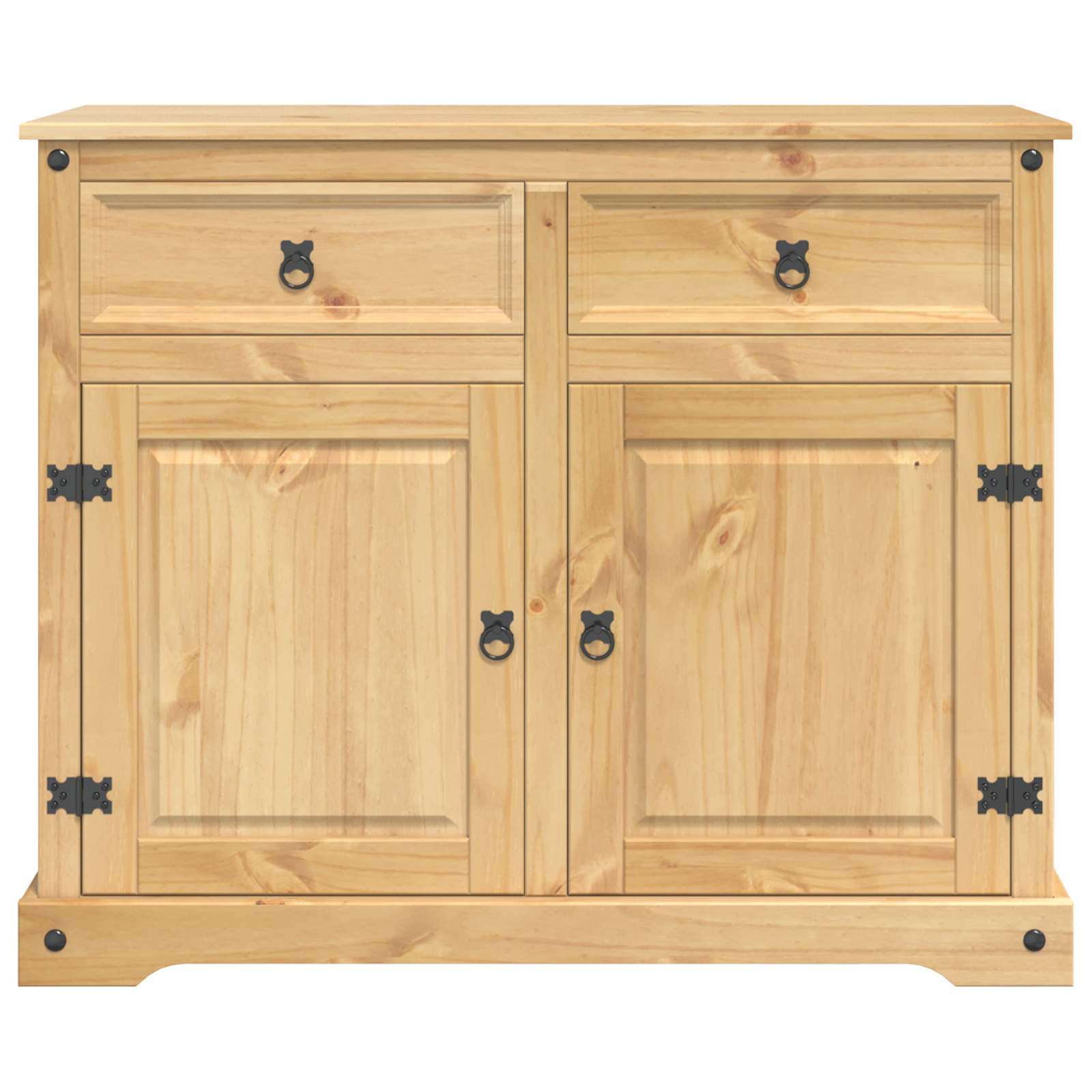 Kücheninsel Set 2 stk. Honigwachs 112 x 70 x 91,5 cm