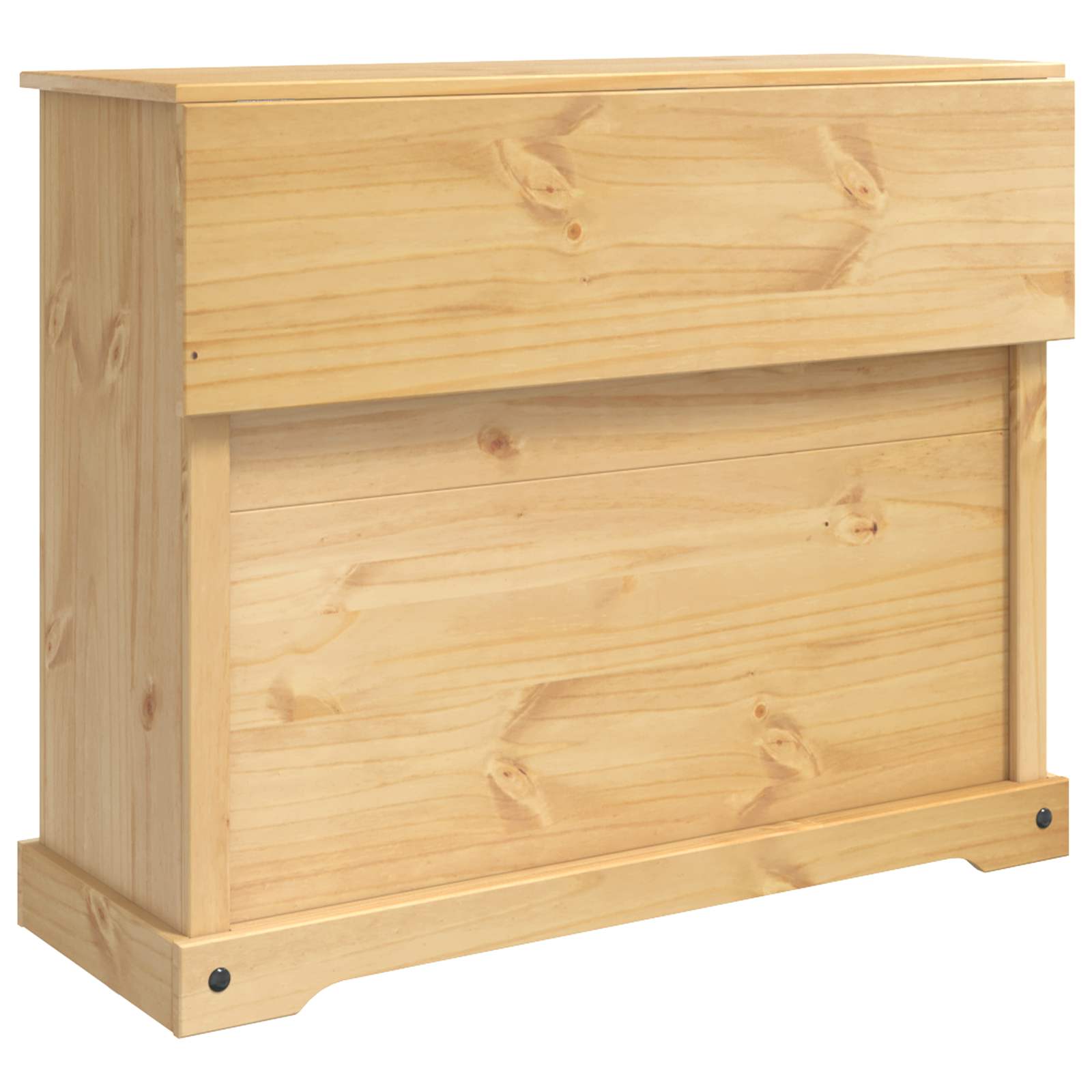 Kücheninsel Set 2 stk. Honigwachs 112 x 70 x 91,5 cm