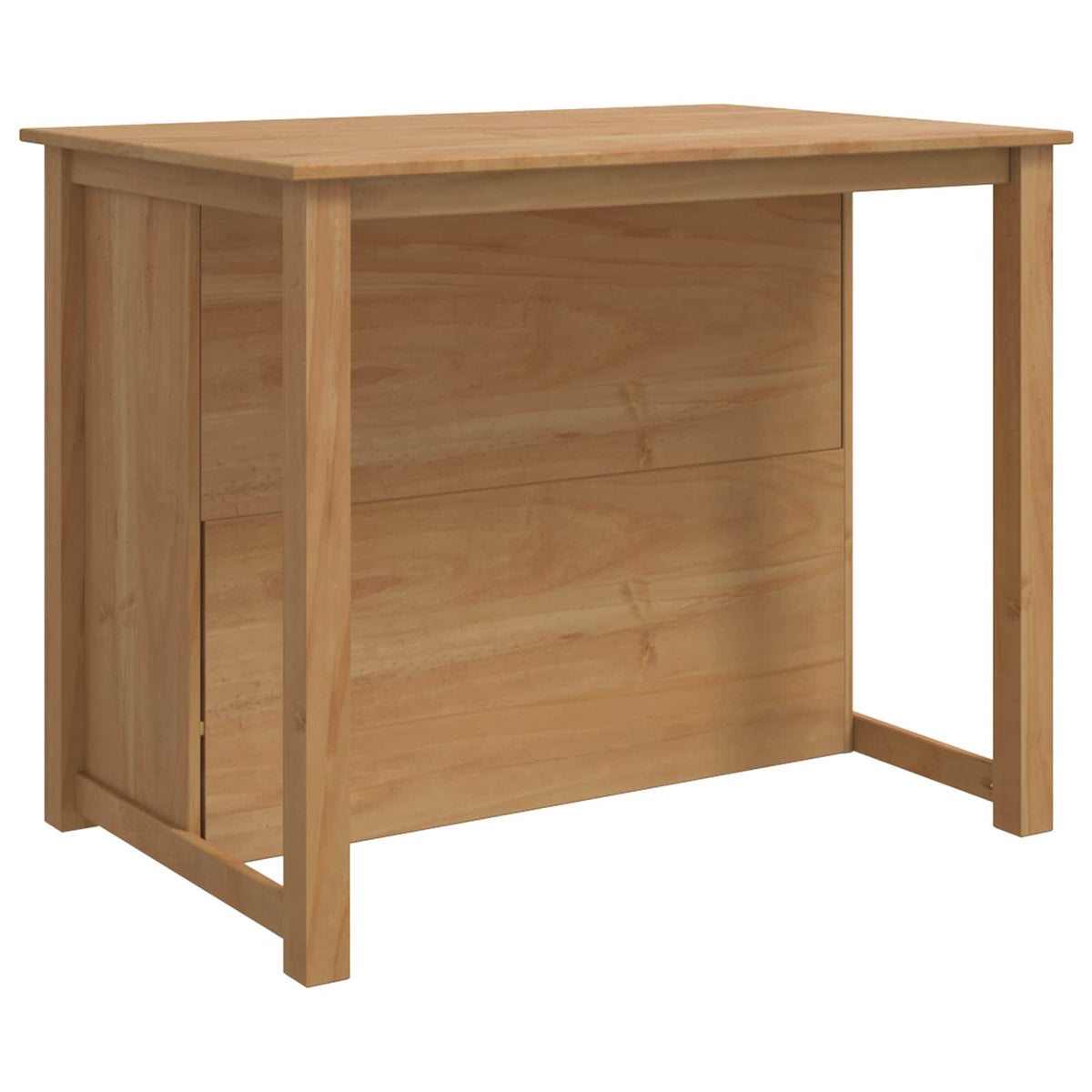 Kücheninsel Set PANAMA Honigwachs 112 x 77 x 90 cm