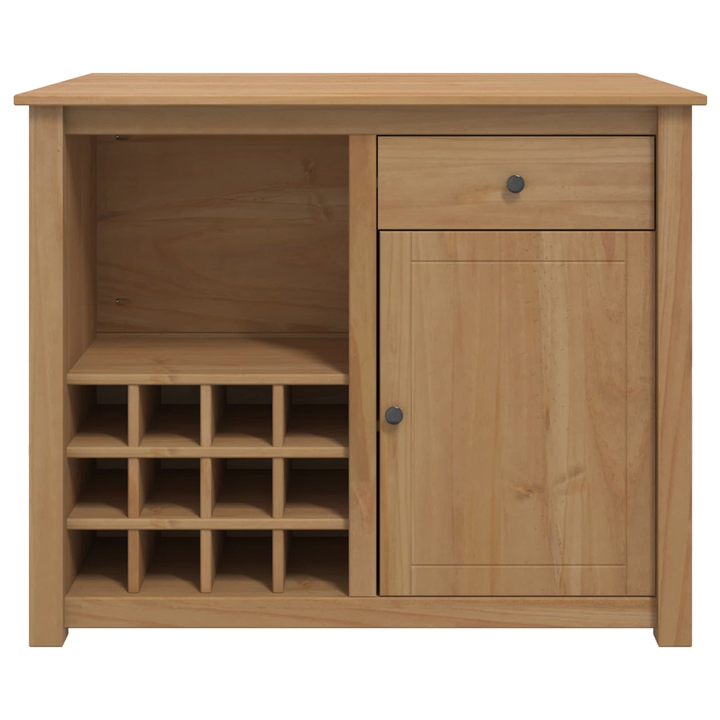 Kücheninsel Set 2 stk. PANAMA Honigwachs 112 x 77 x 90 cm
