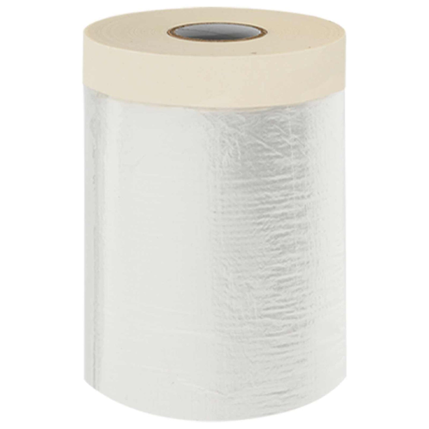 Staubschutzfolie mit Klebeband 6 stk. Transparent 55 x 3300 cm