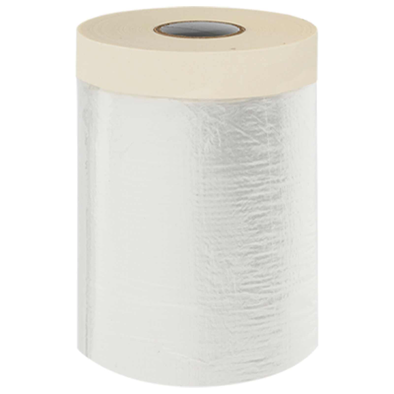 Staubschutzfolie mit Klebeband 6 stk. Transparent 55 x 3300 cm