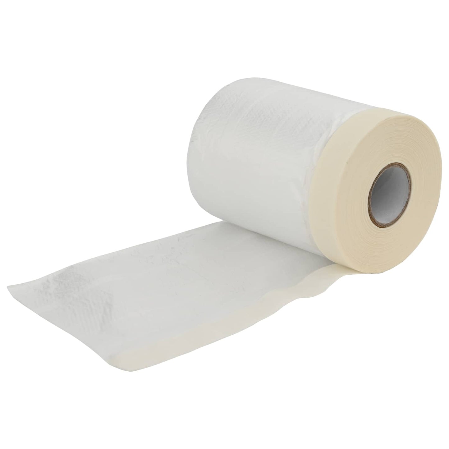 Staubschutzfolie mit Klebeband 12 stk. Transparent 55 x 3300 cm