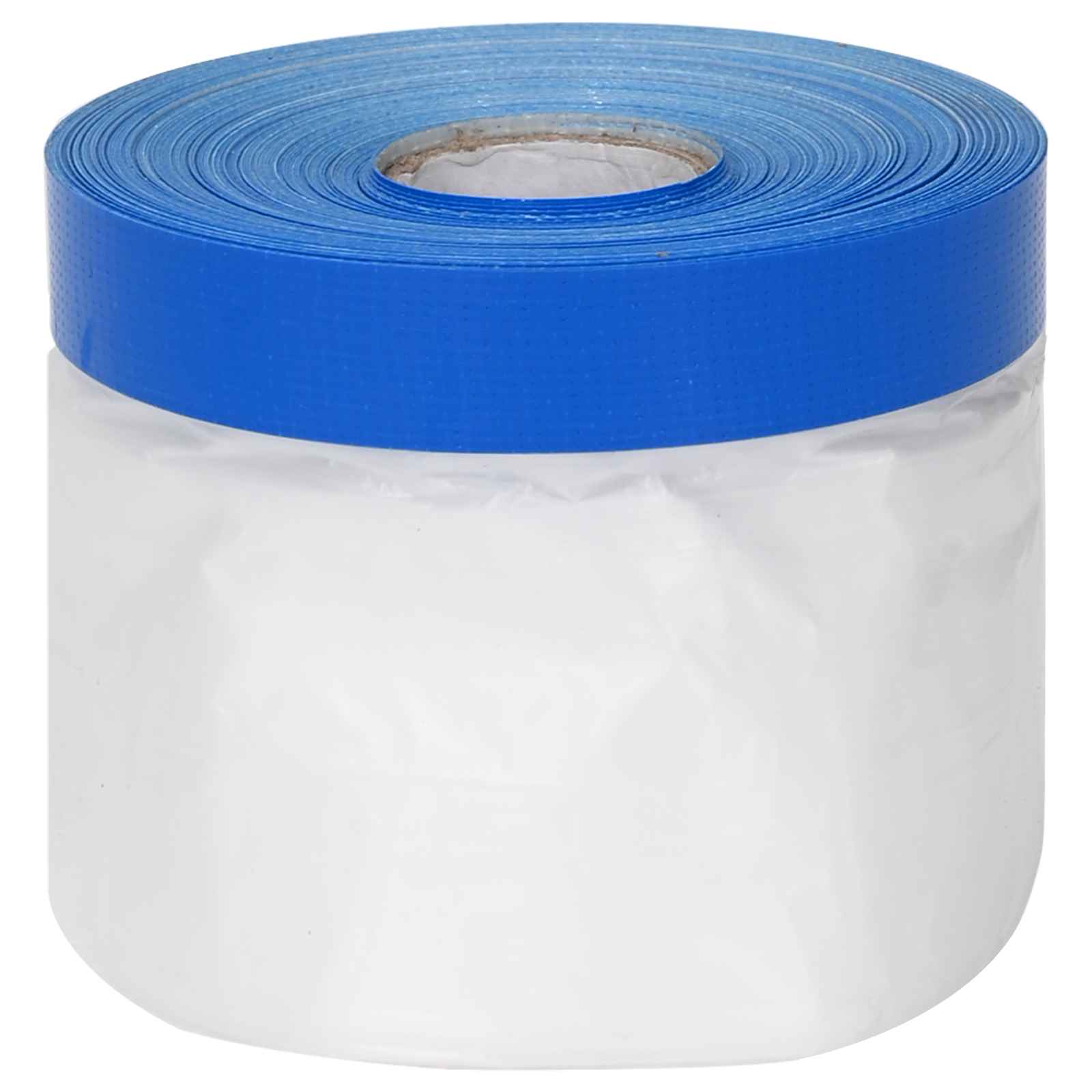 Abdeckfolie mit Klebeband 6 stk. Transparent und Blau