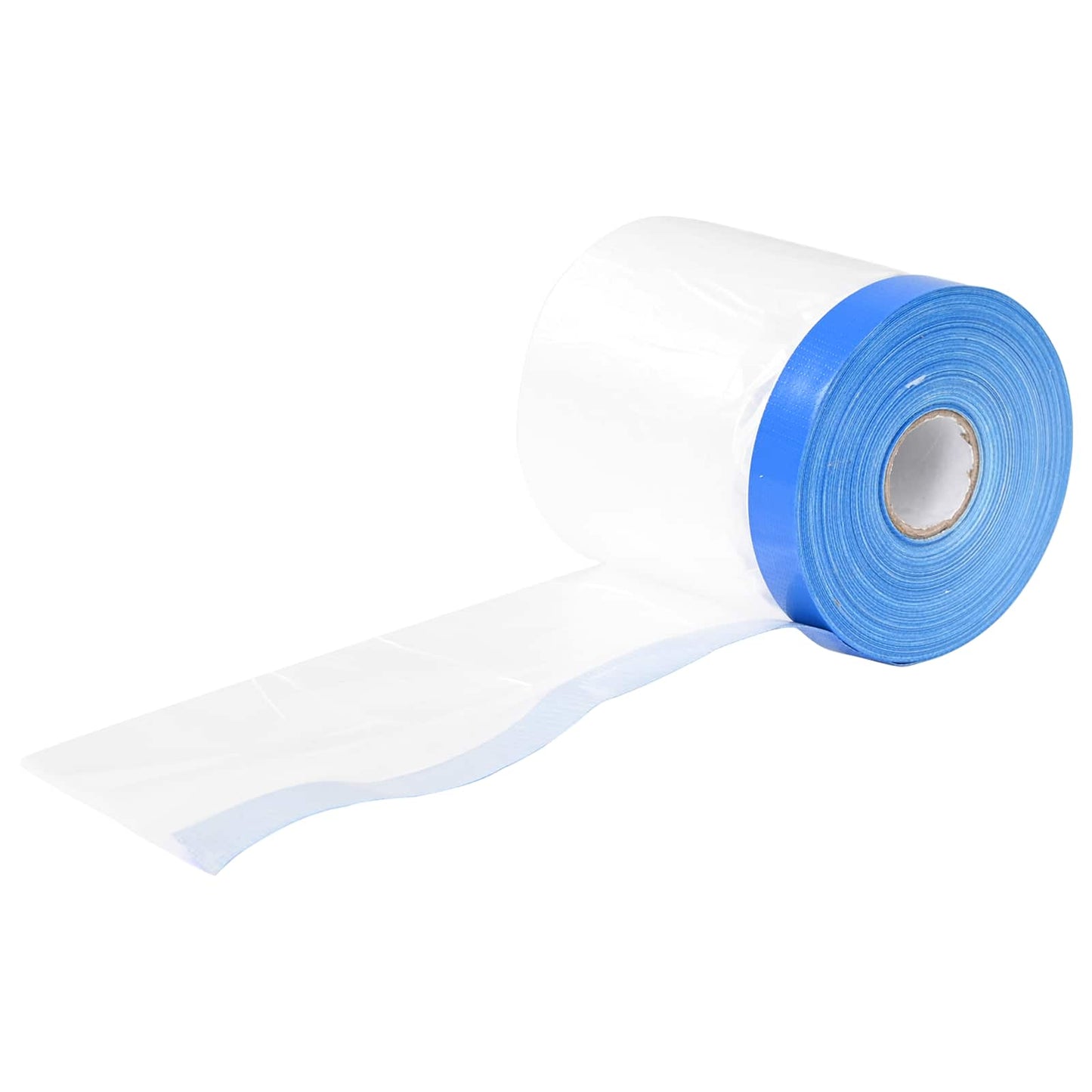 Abdeckfolie mit Klebeband 6 stk. Transparent und Blau