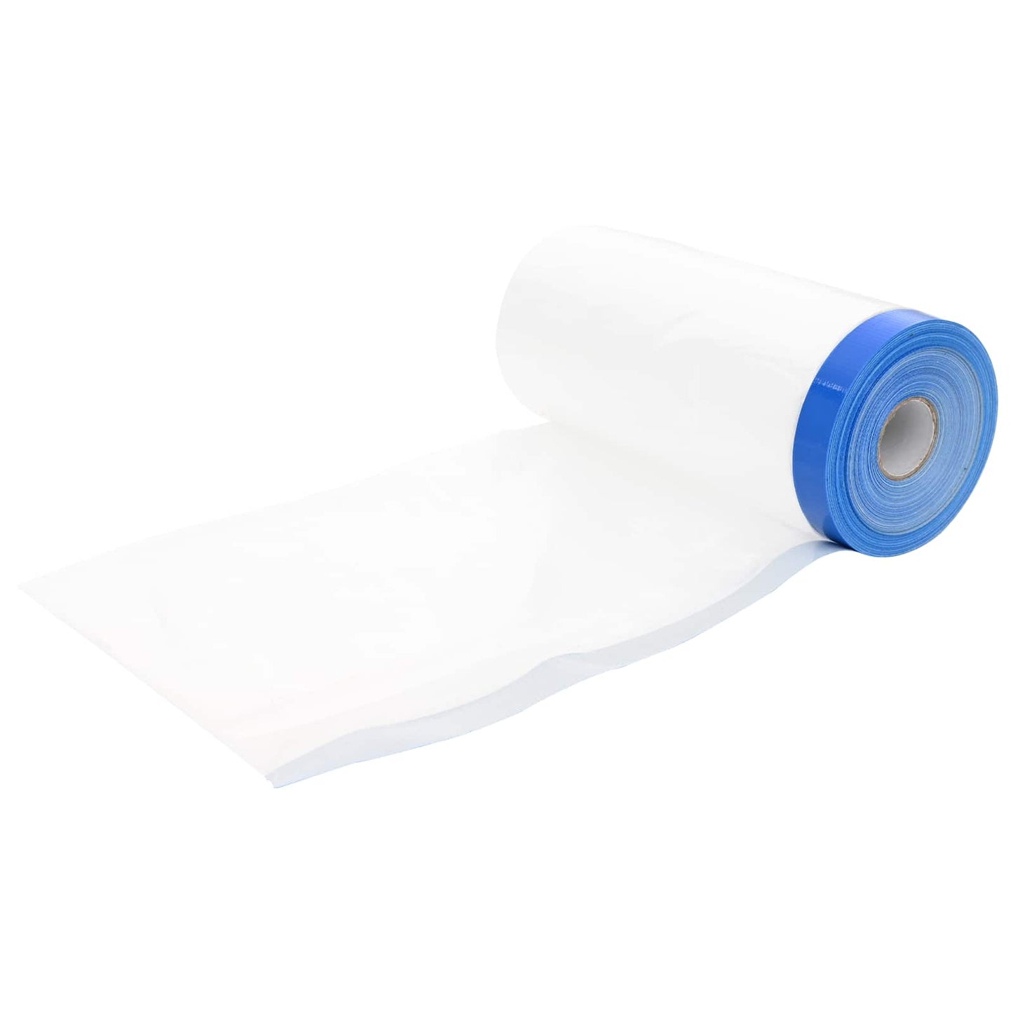 Abdeckfolie mit Klebeband 6 stk. Transparent und Blau